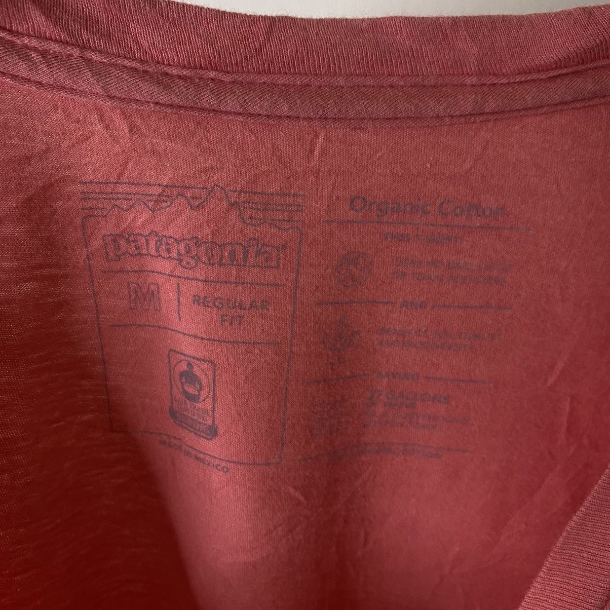 Patagonia Patagonia Surf P-6 Logo Peach T Shirt Size US L / EU 52-54 / 3 - 3 Thumbnail