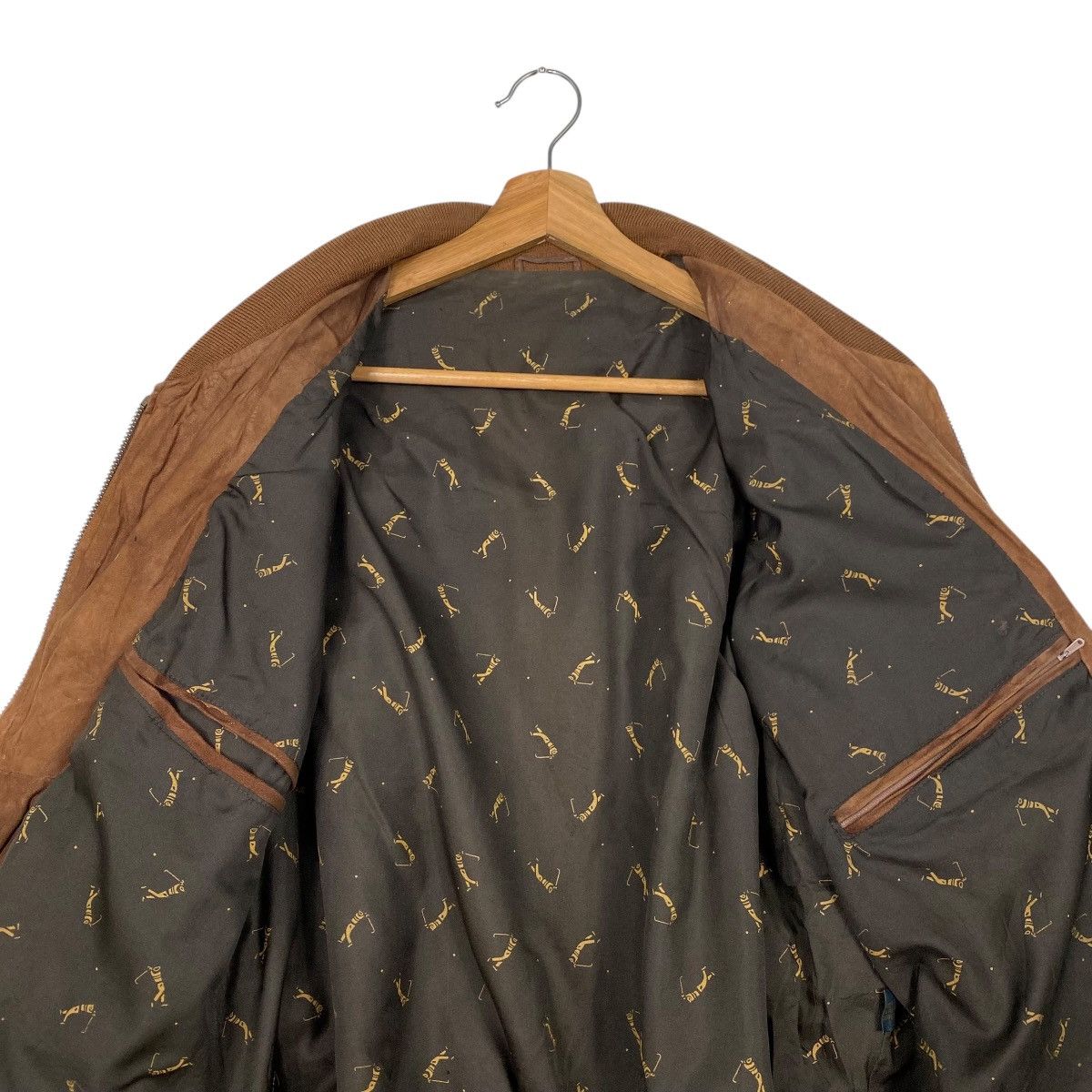 Other Vintage suede leather bomber jacket Size US M / EU 48-50 / 2 - 14 Thumbnail