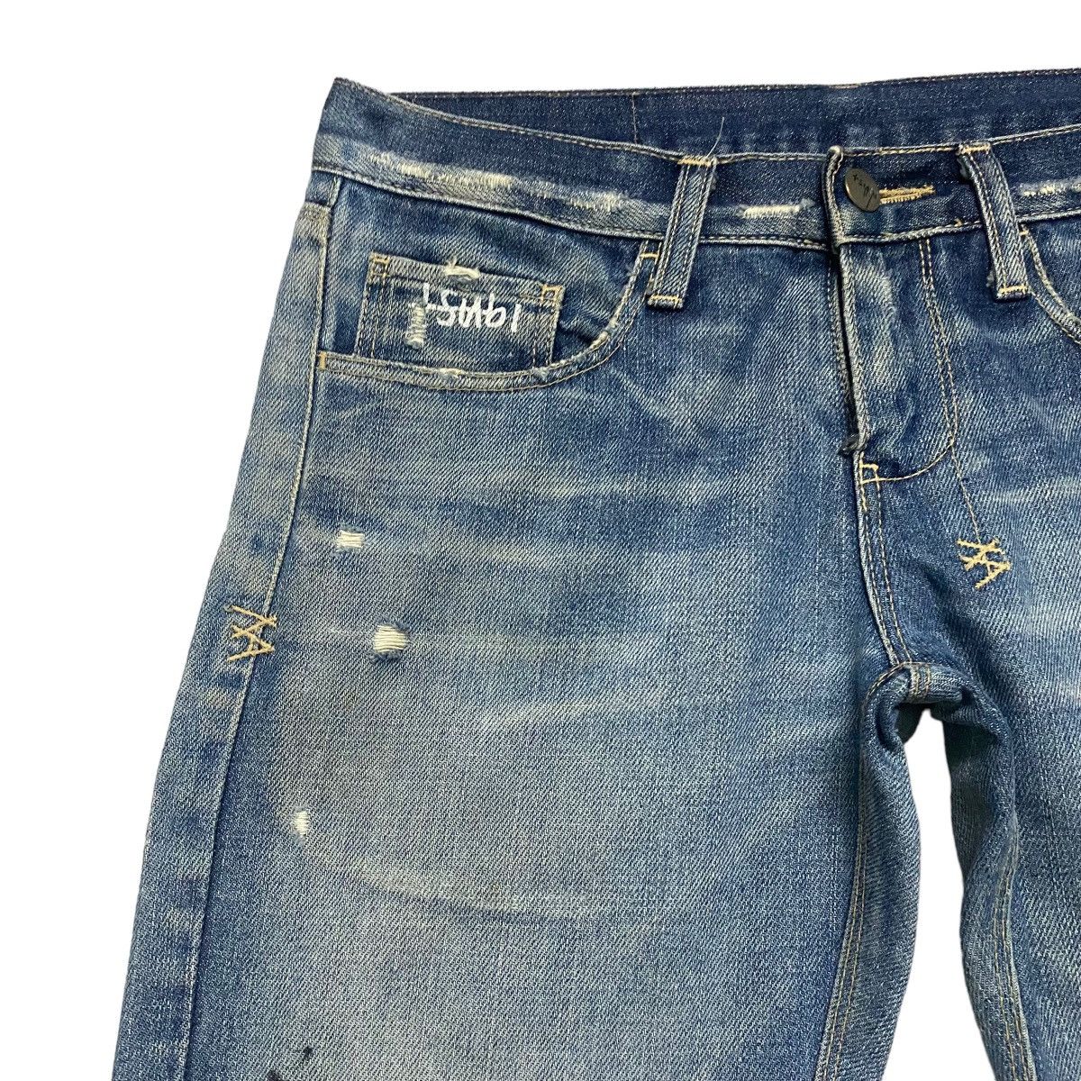 Ksubi Ksubi Scooter Vintage Indigo Distressed Jeans Size US 28 / EU 44 - 5 Thumbnail