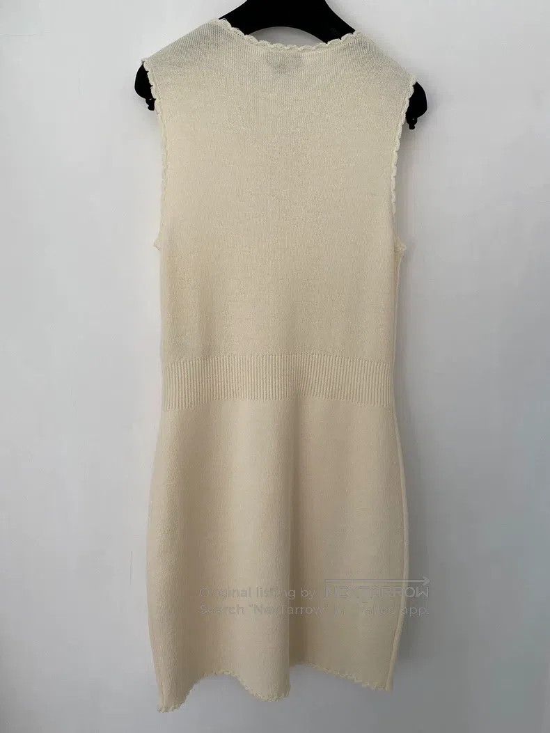 Chanel Chanel Sleeveless knitted dress Size XS / US 0-2 / IT 36-38 - 3 Thumbnail