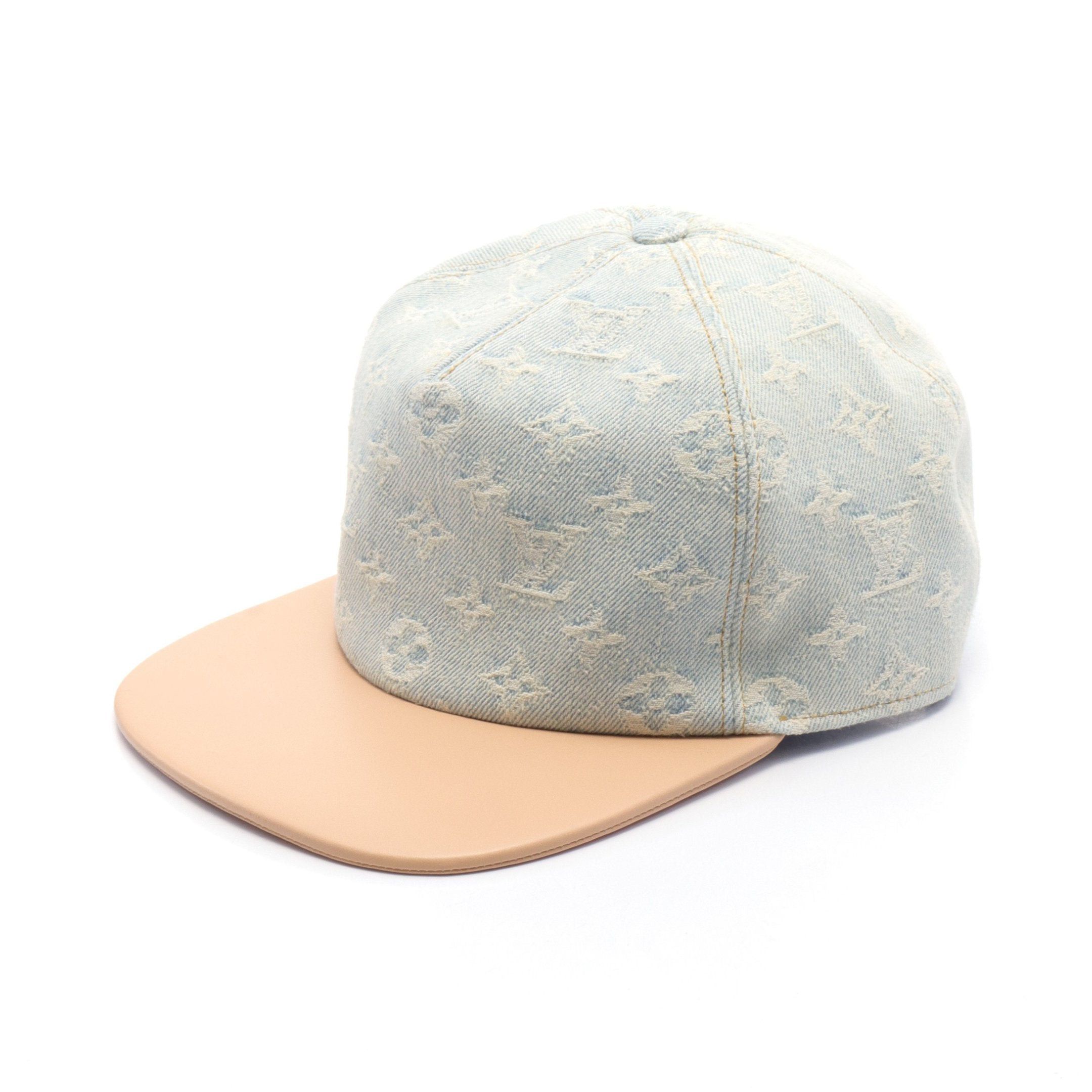 Louis Vuitton Louis Vuitton Monogram Washed Denim Cap | Grailed