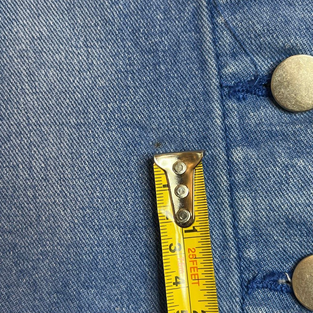 Other Atmosphere, Blue Wash w/ Fading Snap Away Denim Skirt 100% C Size 30" / US 8 / IT 44 - 2 Thumbnail