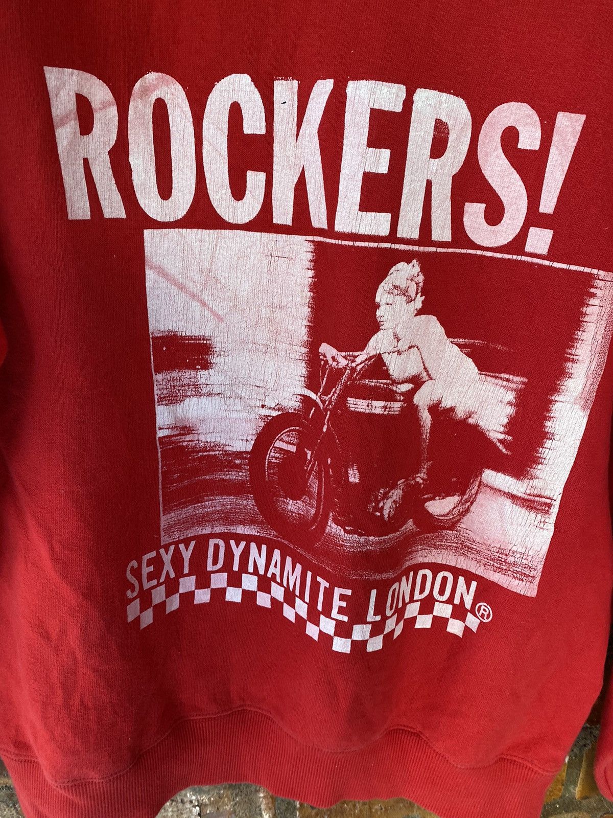 Japanese Brand 1990s Sexy Dynamite London Punk Girl Rider naked Size US M / EU 48-50 / 2 - 3 Thumbnail