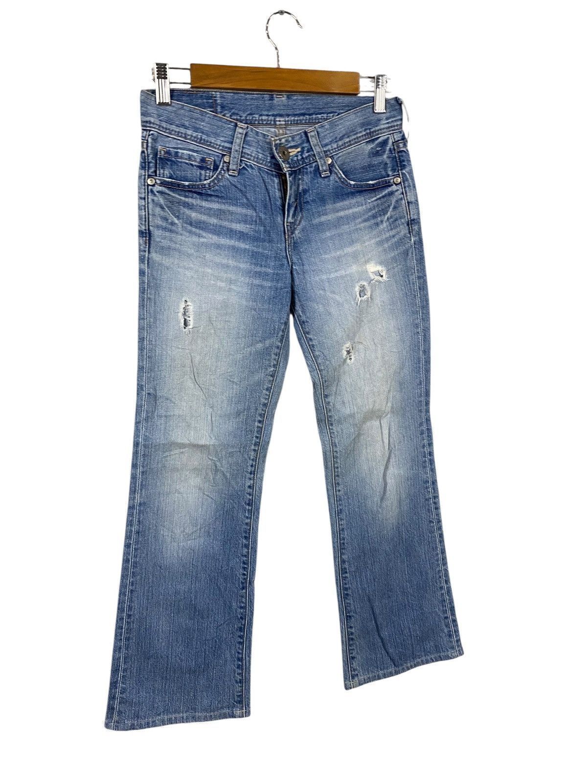 Levi's Vintage levis flared denim distressed Size US 28 / EU 44 - 3 Thumbnail