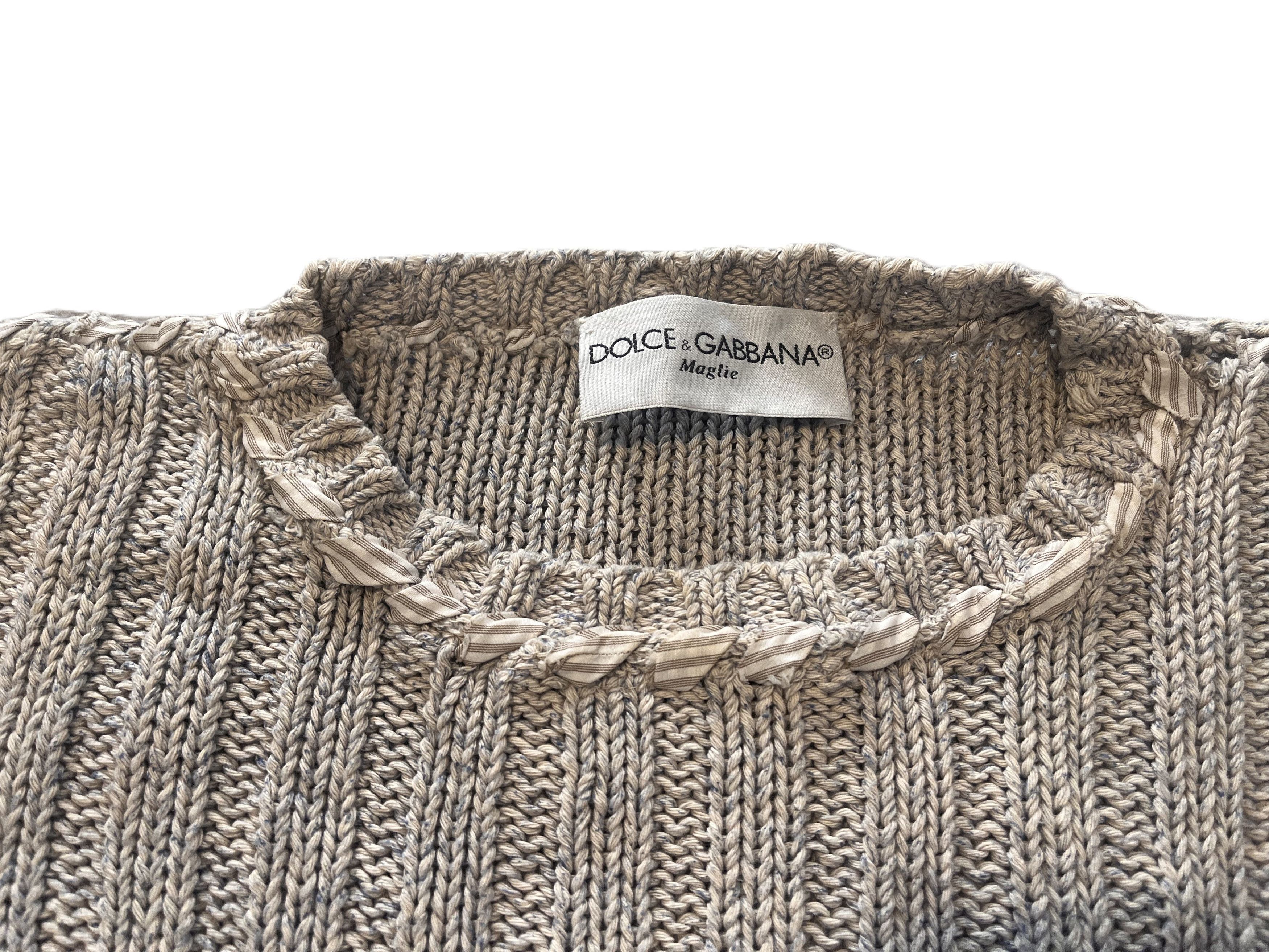 Dolce & Gabbana Vintage Dolce & Gabbana knitted sweater Size US M / EU 48-50 / 2 - 2 Thumbnail