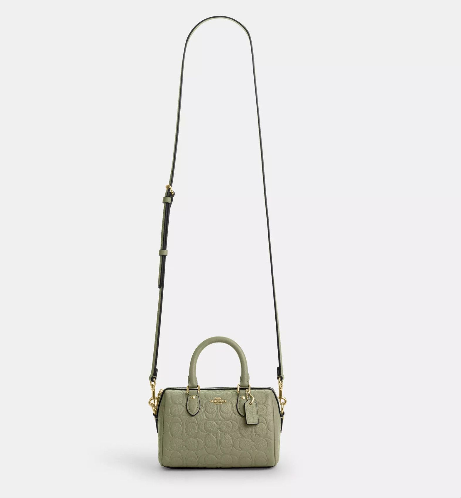 Coach Mini Rowan Crossbody Bag In Signature Leather CEW07 Size ONE SIZE - 14 Thumbnail