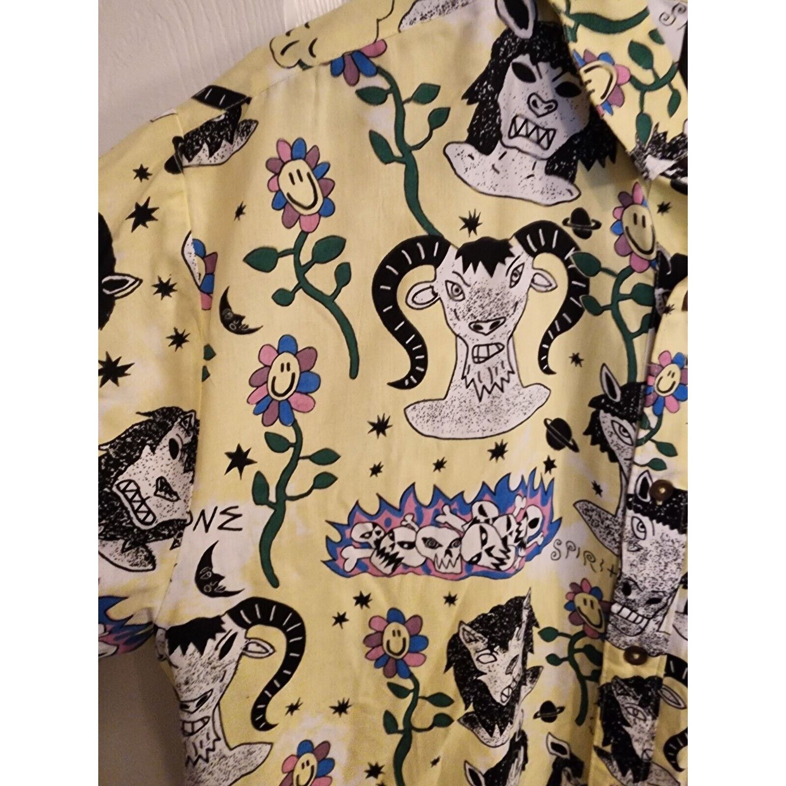 Volcom NWT VOLCOM Surf Vitals Ozzy Woven Button Up XL Shirt Mens Size US XL / EU 56 / 4 - 2 Thumbnail