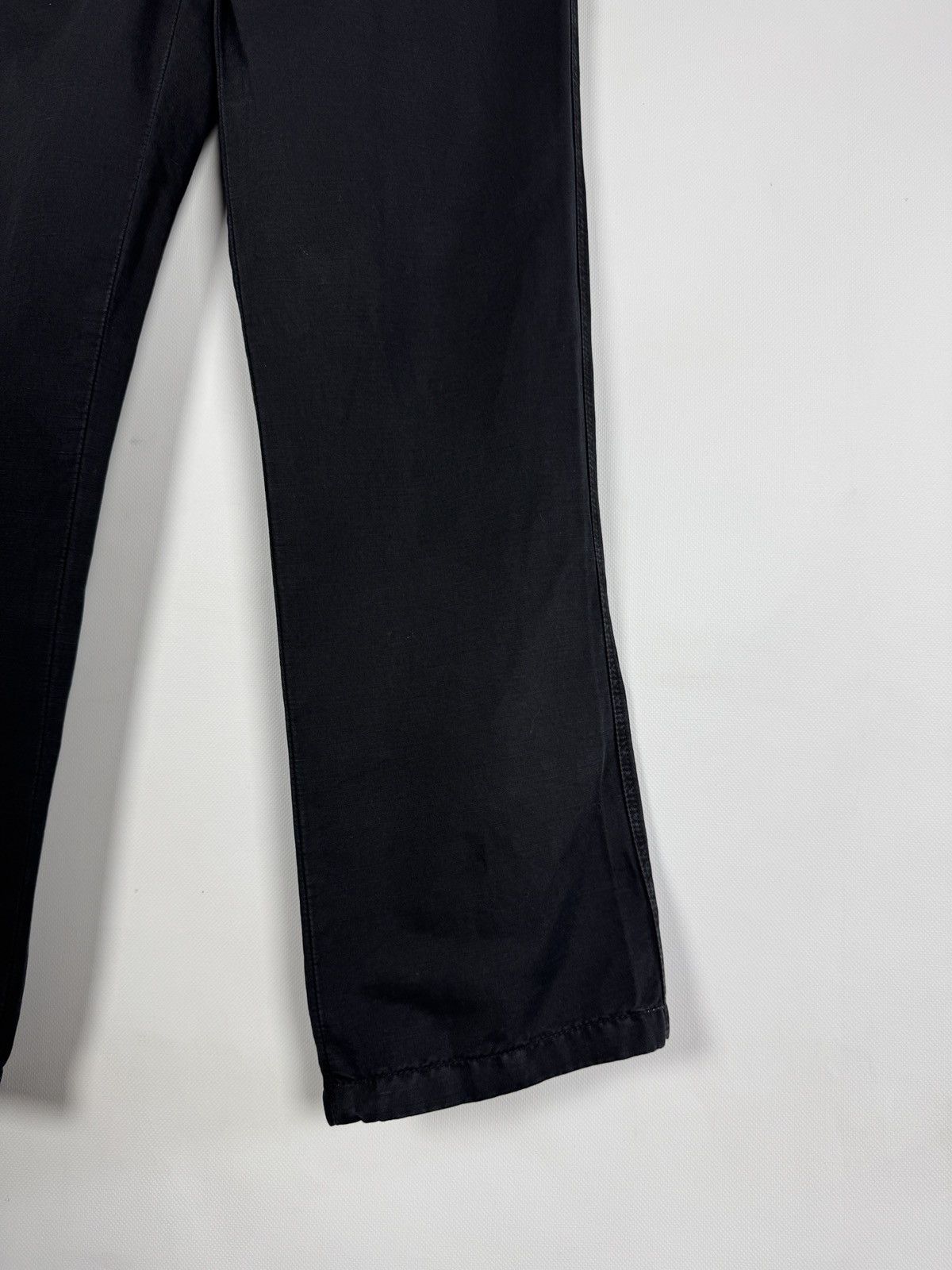 Prada Prada Black Pants Straight Leg Trousers Italy Made Size 46 Size 32" / US 10 / IT 46 - 5 Thumbnail