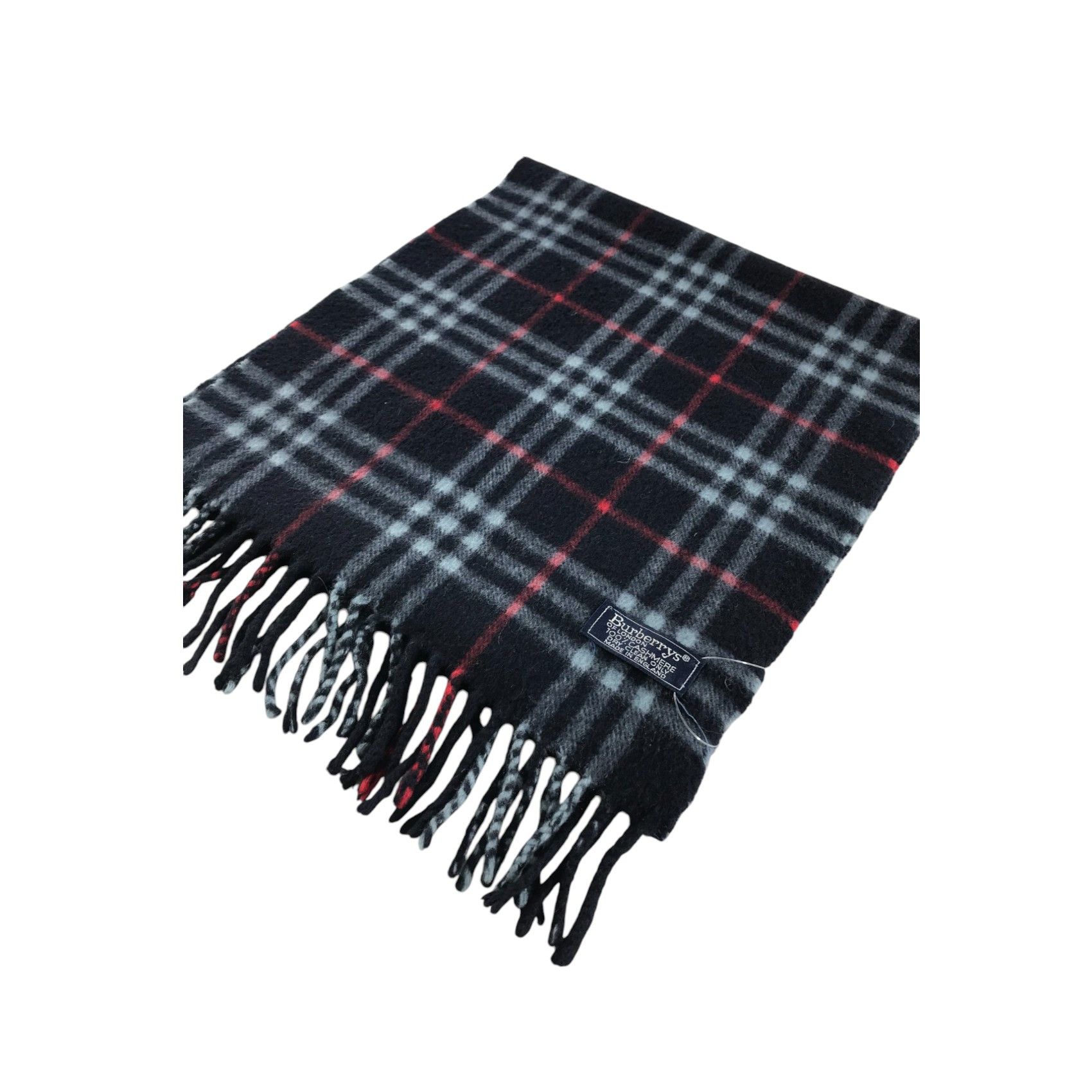 Burberry × Vintage Burberry Scarf / Muffler / Neckwear - WW2502 Size ONE SIZE - 3 Thumbnail