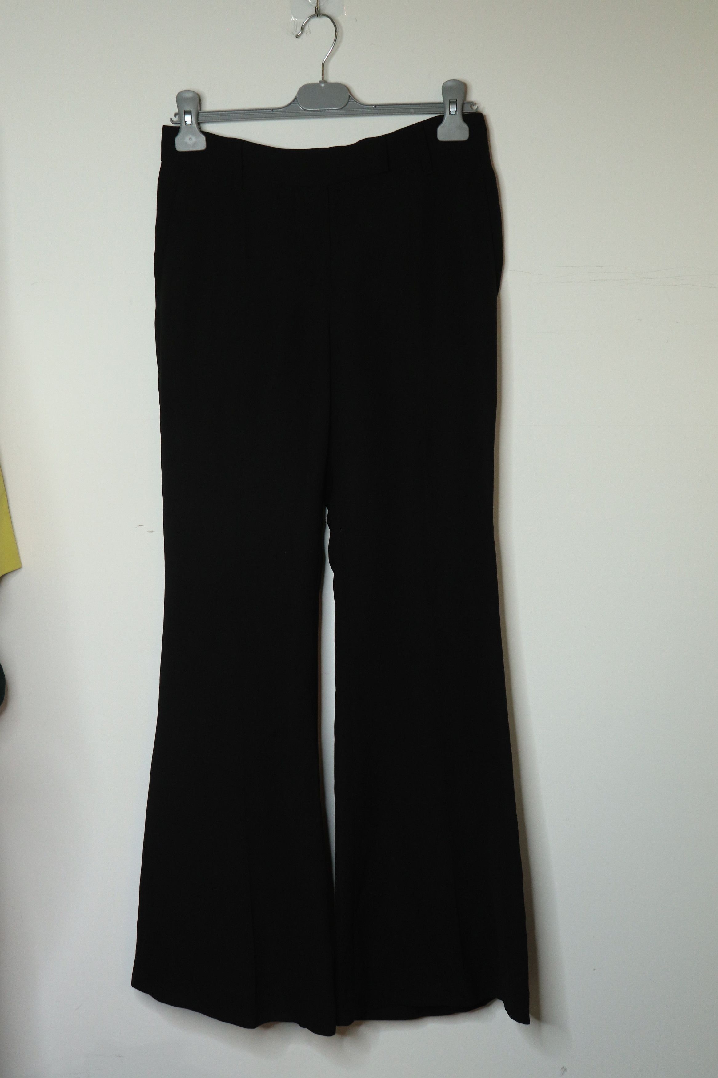 Brunello Cucinelli Black flared trousers - UK 6 Size 26" / US 2 / IT 38 - 1 Thumbnail