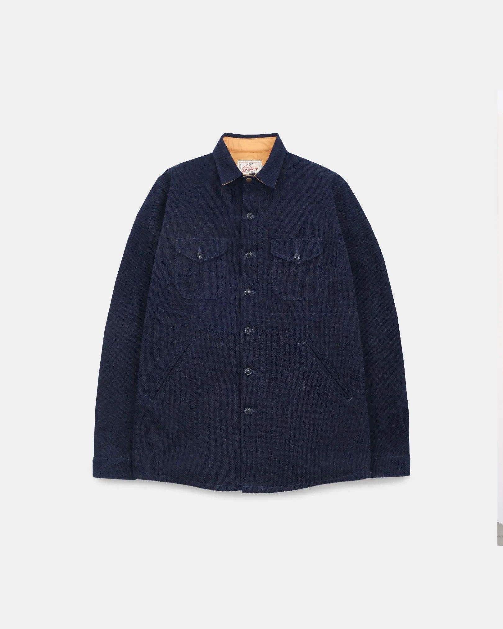 Dehen 1920 Dehen Crissman Overshirt - Indigo Sashiko Size US XL / EU 56 / 4 - 1 Thumbnail