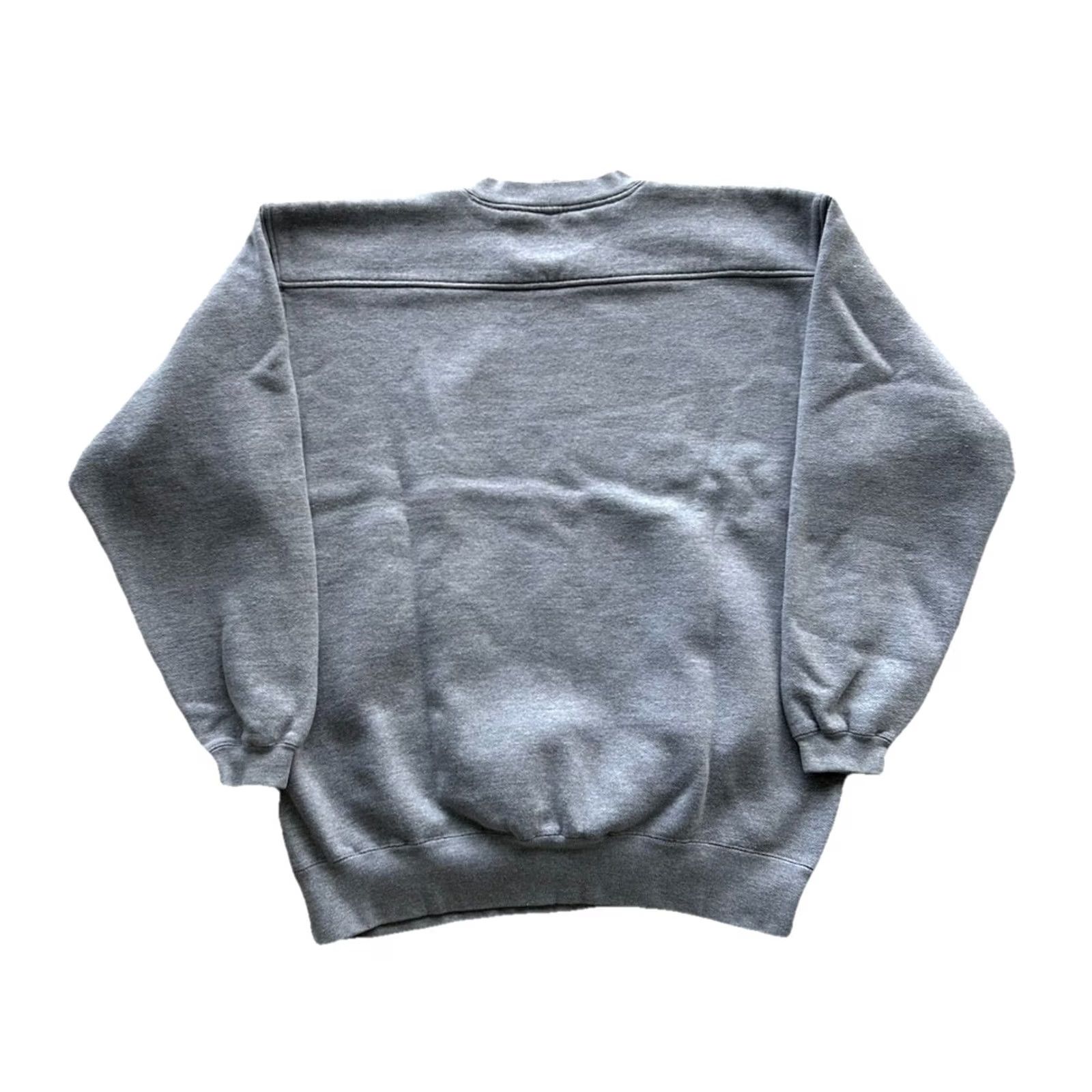 Champion VINTAGE Champion Reverse Weave Sweatshirt Magnetic/Graphic Print Size L Gray Men's 90s Basketball Gym & Training Pullover (Rare) Size US L / EU 52-54 / 3 - 6 Thumbnail