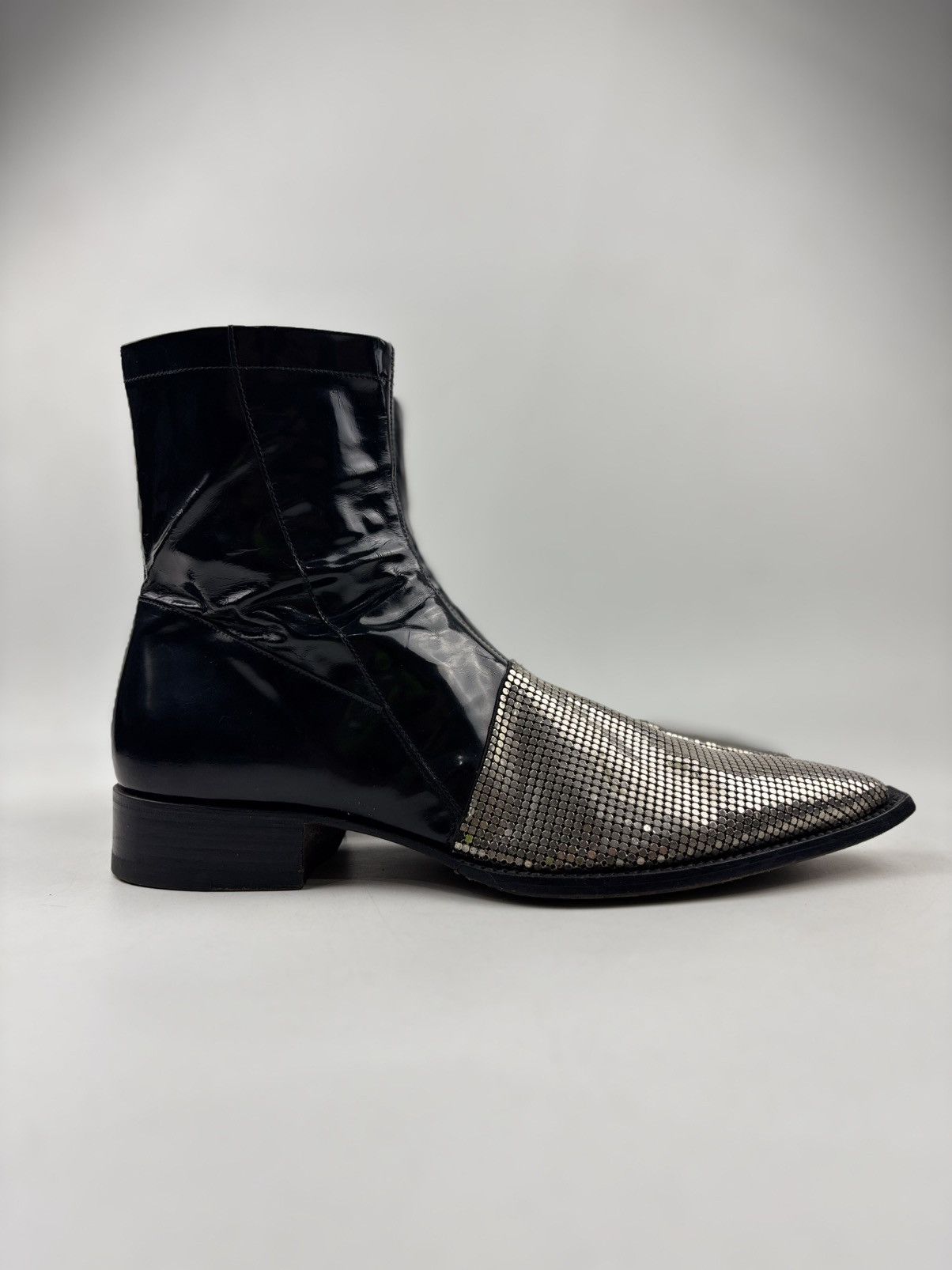 Gianni Barbato Gianni Barbato Chain Mail Boots Size US 7 / EU 40 - 2 Thumbnail