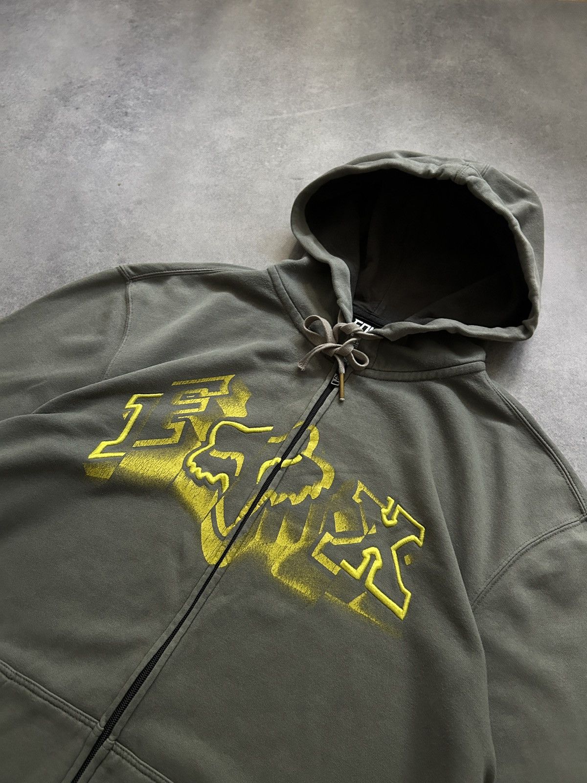 Fox Racing Vintage Fox Racing big logo y2k zip-hoodies mens Size US L / EU 52-54 / 3 - 4 Thumbnail