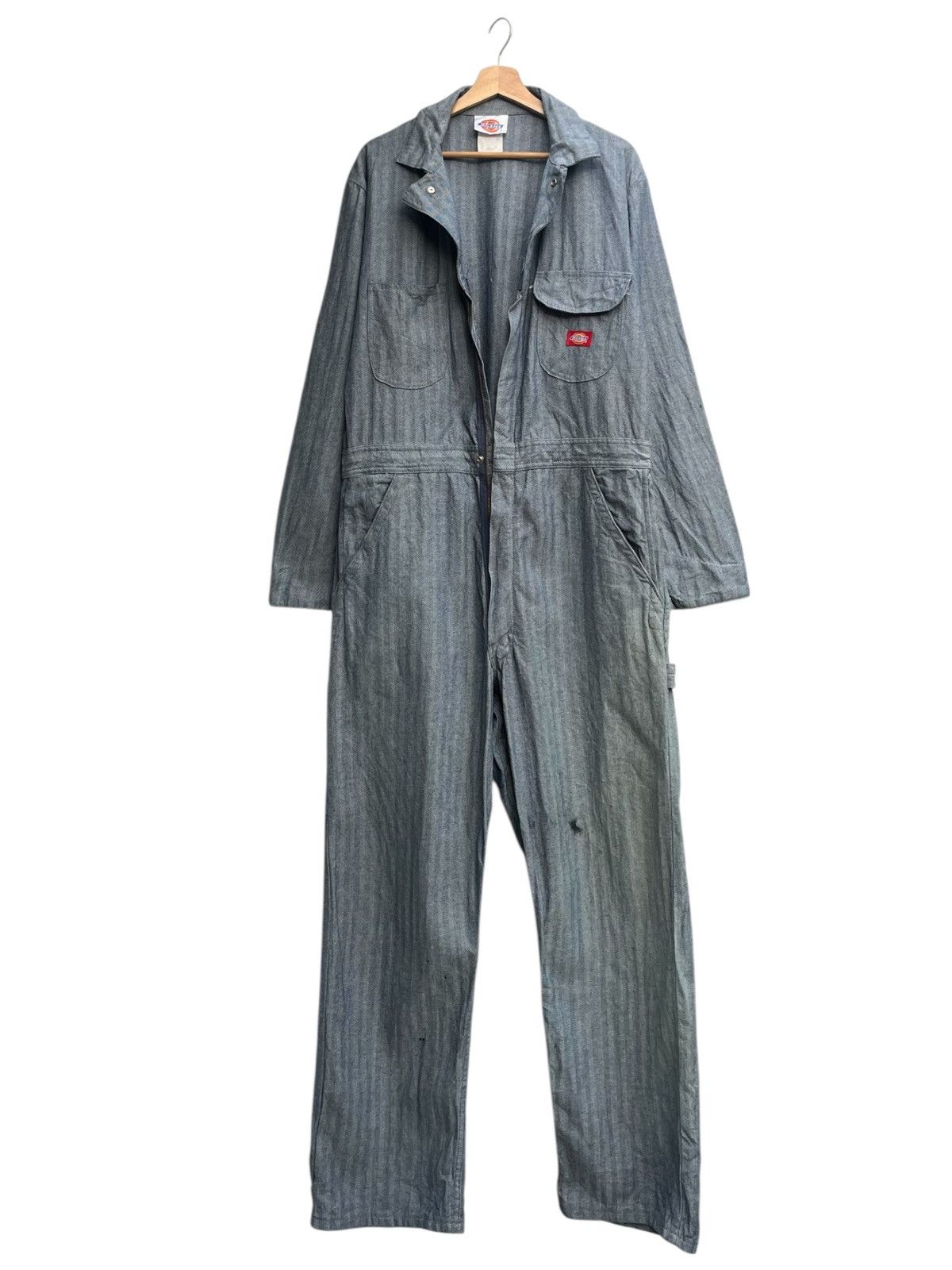 Dickies Vintage Dickies Herringbone Coveralls Waist 40 Size US 40 / EU 56 - 6 Thumbnail