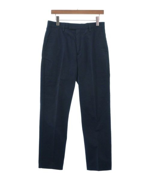 image of Acne Studios Hidden Placket Pleated Trouser in Navy, Men's (Size 30)