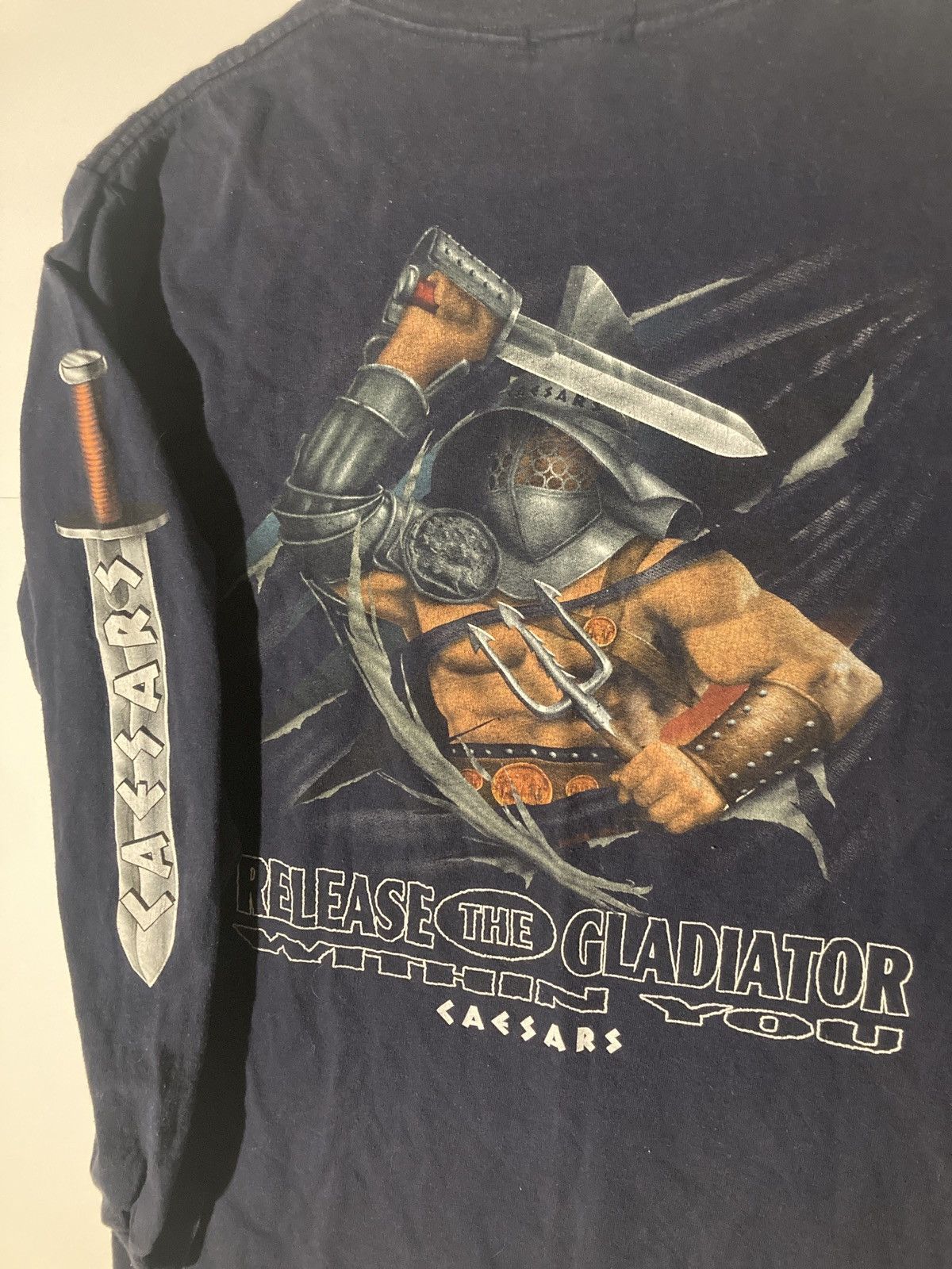 Vintage Vintage Ceasars Palace Release The Gladiator Tee Size US M / EU 48-50 / 2 - 3 Thumbnail