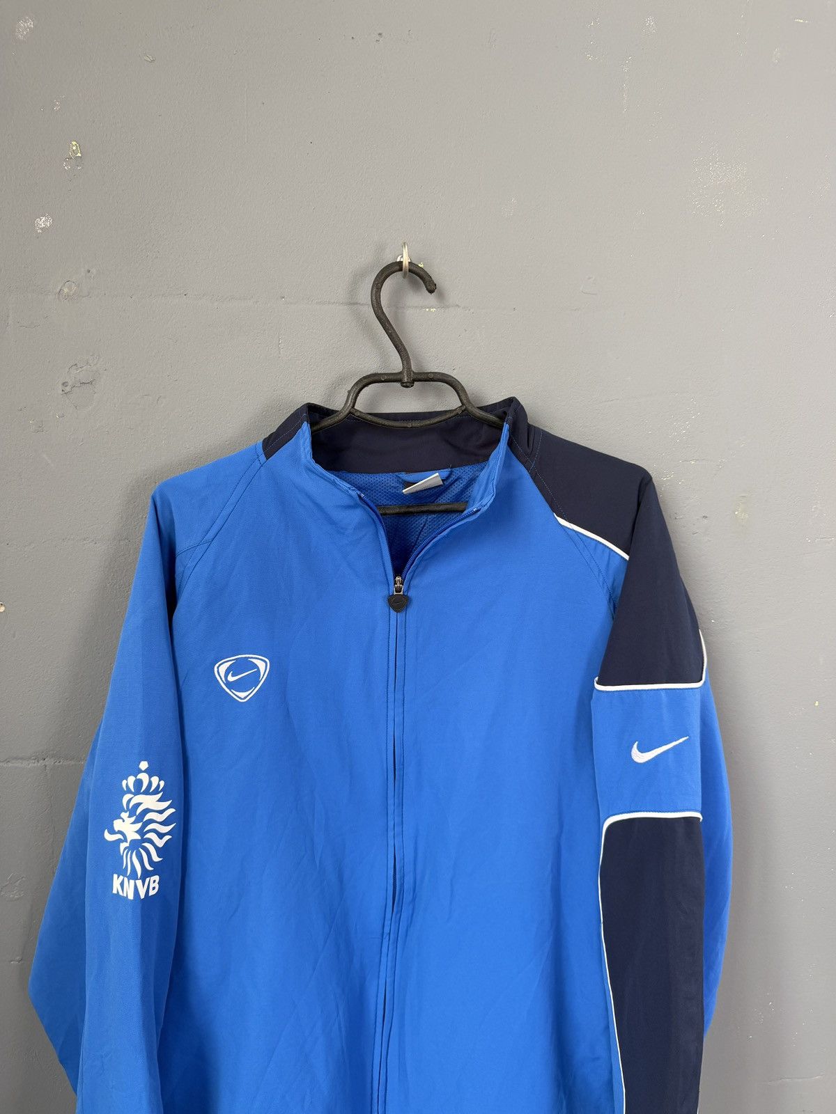 Nike Vintage Nike KNVB Nederland Track Jacket Soccer Jersey Rare Size US XL / EU 56 / 4 - 2 Thumbnail
