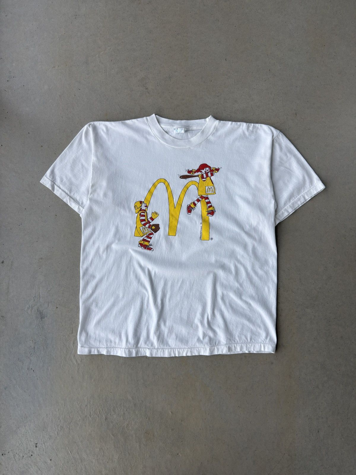 💗Vintage RON ENGLISH LARGE Ronald McDonald Black T-Shirt | eBay