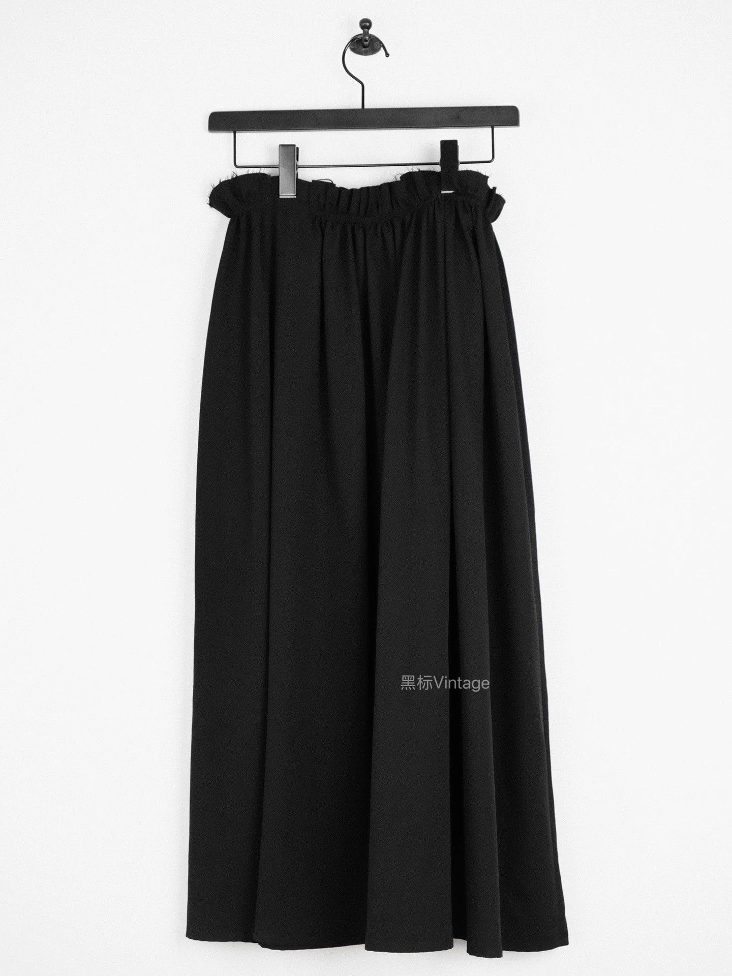 Yohji Yamamoto Yohji Yamamoto 21ss Vintage Pleated Destroyed Hem Skirt Size 26" / US 2 / IT 38 - 2 Thumbnail