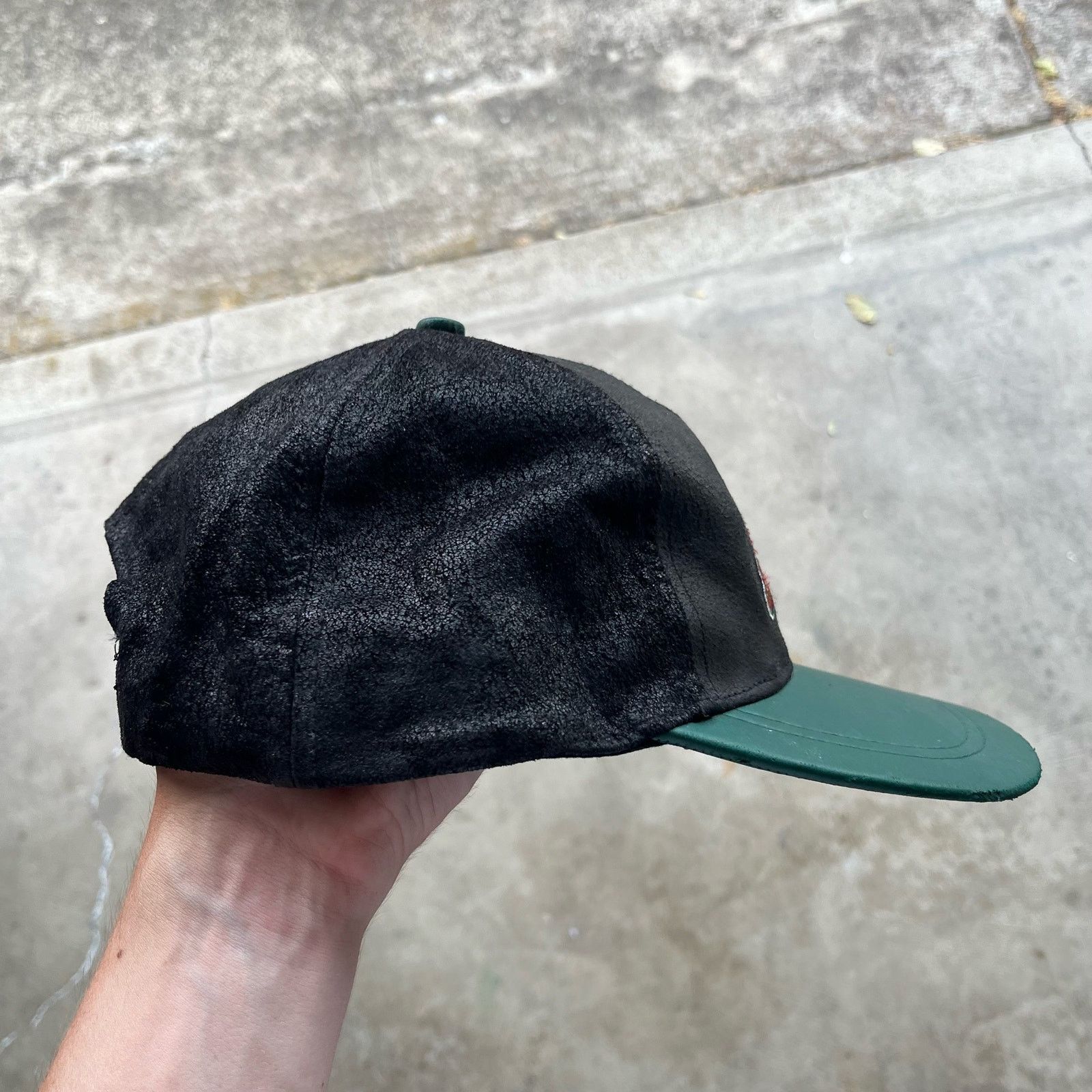 Vintage VINTAGE SEATTLE SUPERSONICS HAT SNAPBACK DREWPEARSON LEATHER Size ONE SIZE - 3 Thumbnail