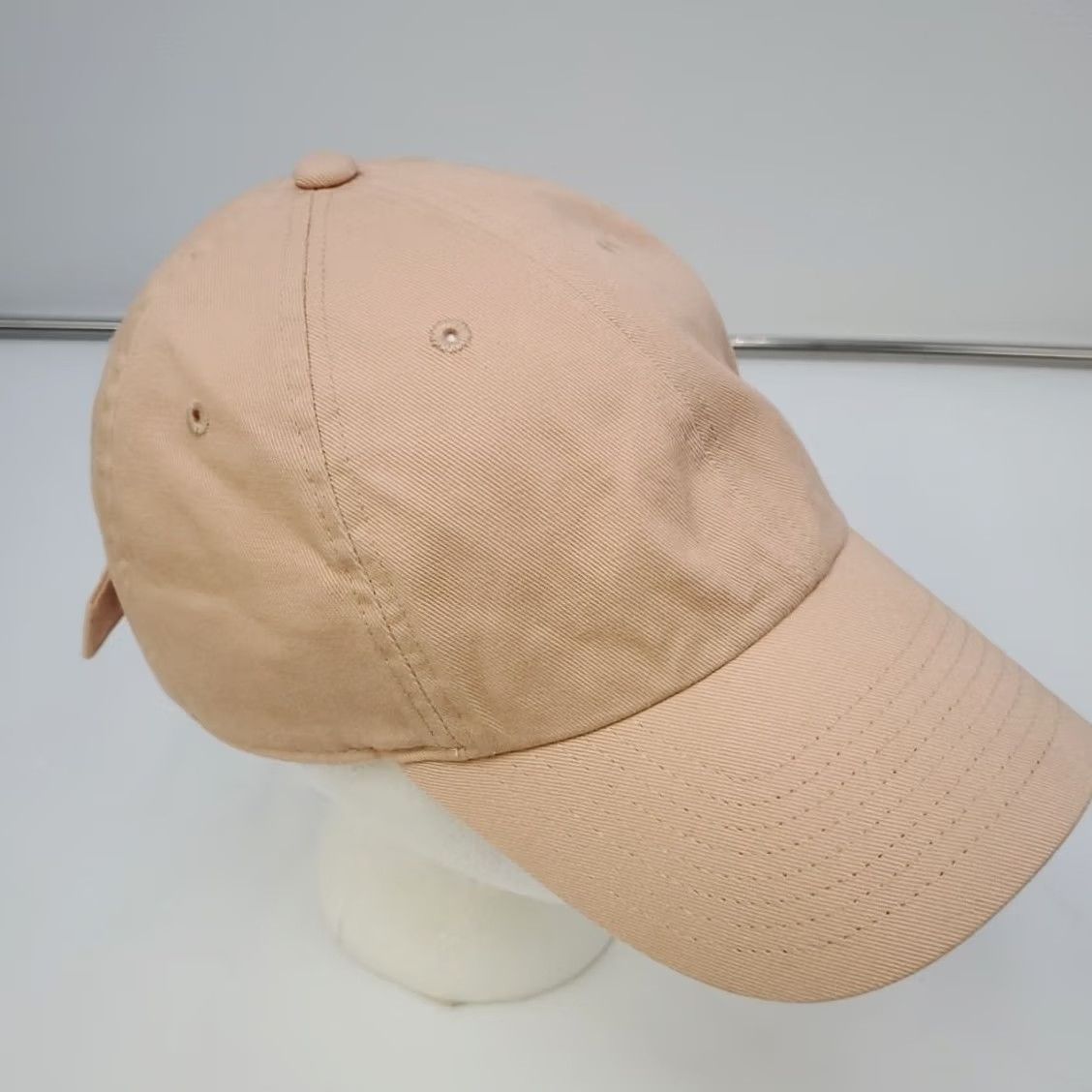 Nike Nike Heritage86 Strapback Adjustable Womens Hat 6 Panel Peach Solid Cap Sports Summer Spring Womens Size ONE SIZE - 3 Thumbnail