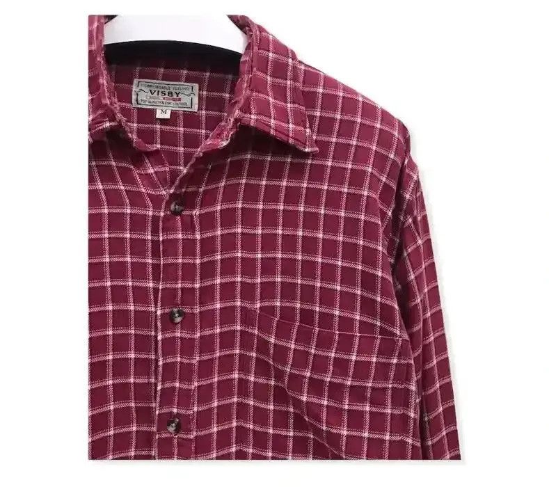 Vintage Vintage Visby Plaid Tartan Flannel Shirt Size US M / EU 48-50 / 2 - 3 Thumbnail