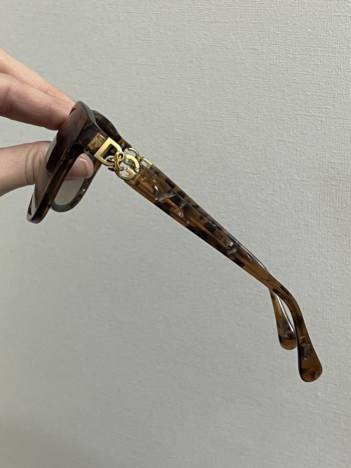Dolce & Gabbana Vintage Women’s Dolce & Gabbana D&G Brown Sunglasses Size ONE SIZE - 1 Thumbnail