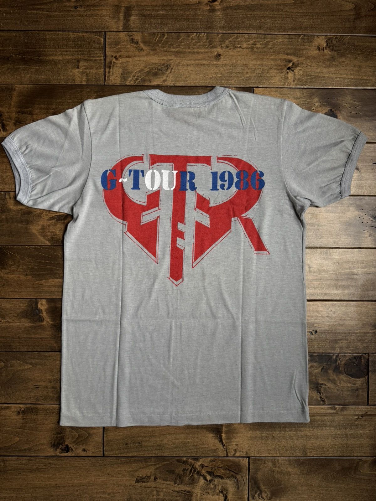 Vintage Rare Vintage GTR 80s G-Tour Concert Band Tee Single Stitch Size US L / EU 52-54 / 3 - 2 Thumbnail