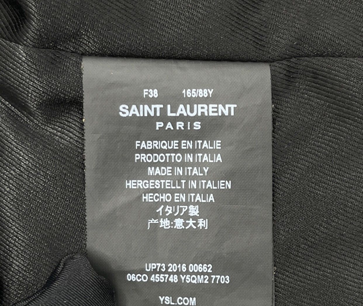 Saint Laurent Paris Saint Laurent fringed suede leather jacket2412-Nextarrow Size XS / US 0-2 / IT 36-38 - 5 Thumbnail
