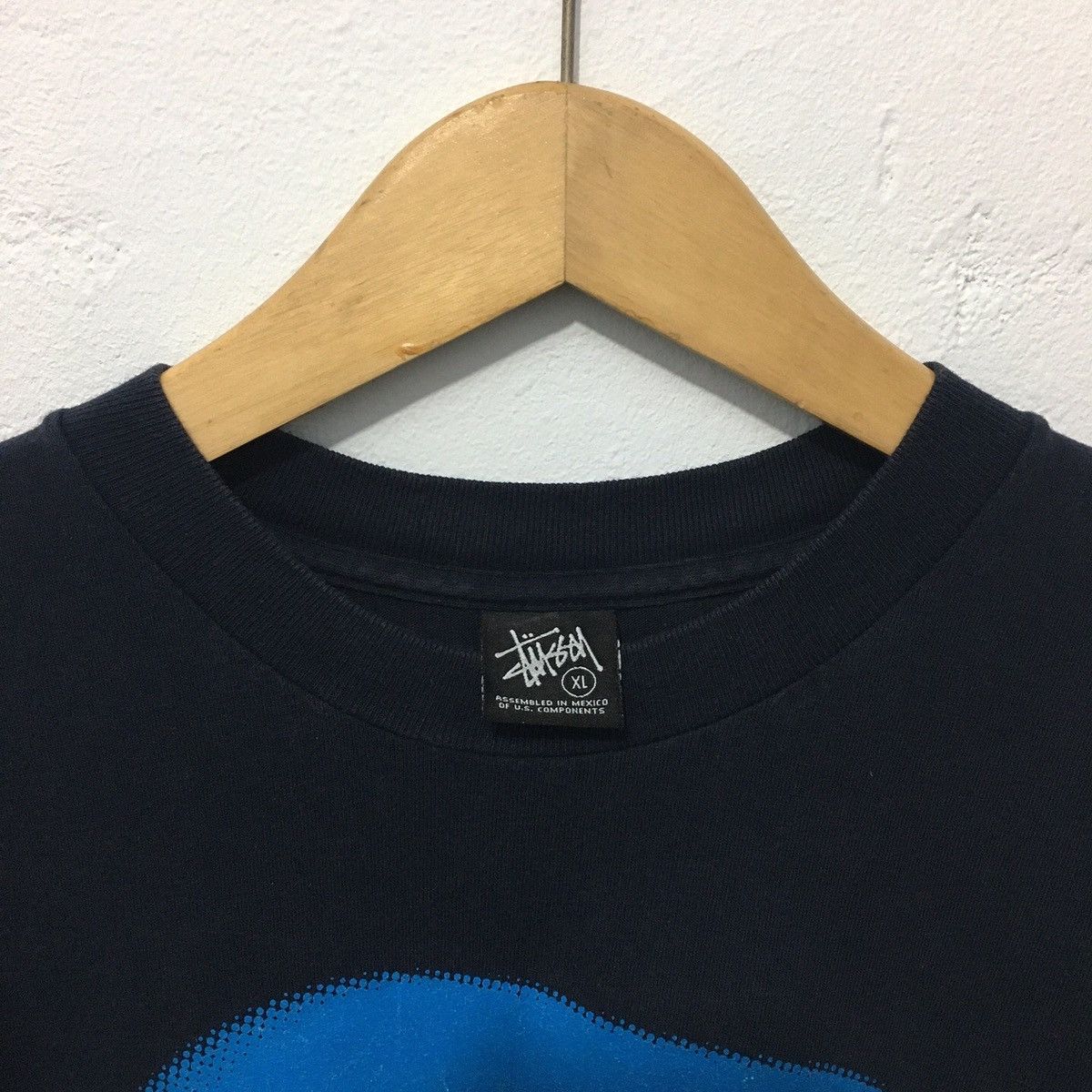 Stussy × Vintage 💥 SOLD 💥 Vintage Stussy Laura Photo Tee Compared To What Size US XL / EU 56 / 4 - 9 Thumbnail