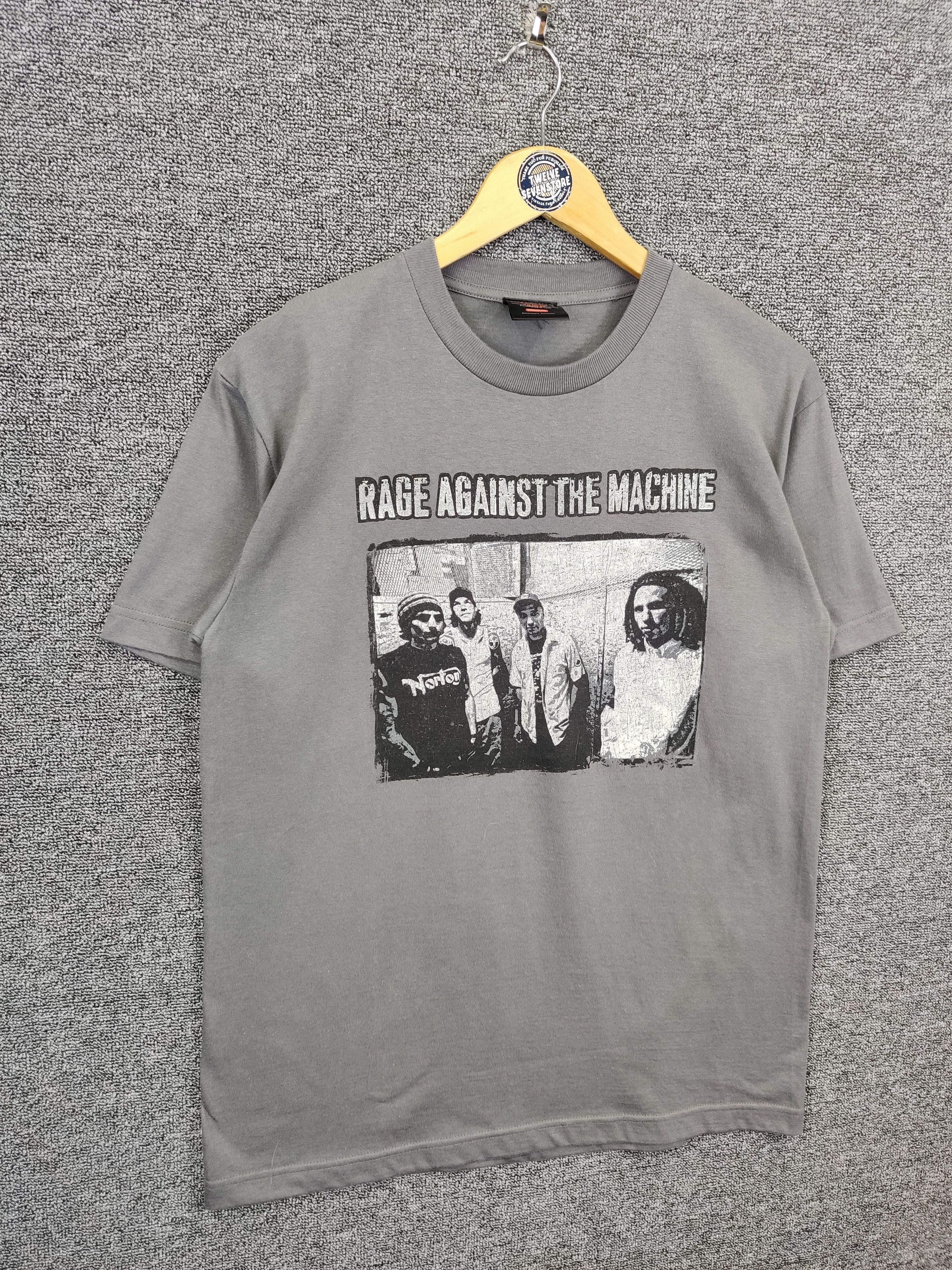 Band Tees Vintage Rage Against The Machines Band Tee Tshirt Size US M / EU 48-50 / 2 - 5 Thumbnail
