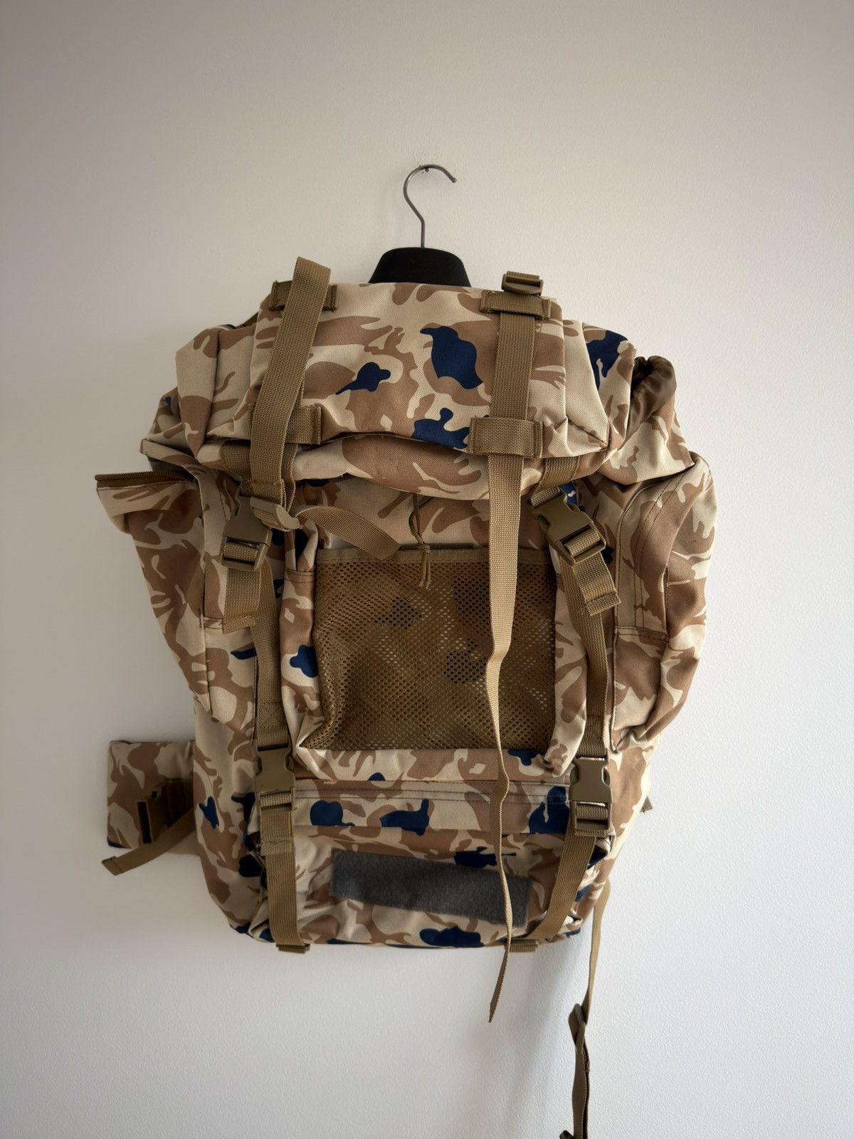 Gosha Rubchinskiy military camo army backpack big size