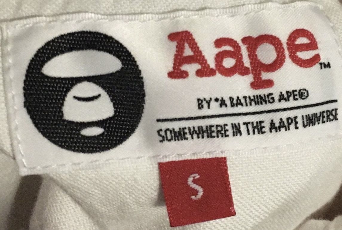 Bape Bape Aape long sleeve hoodie button up shirt Size US S / EU 44-46 / 1 - 4 Thumbnail