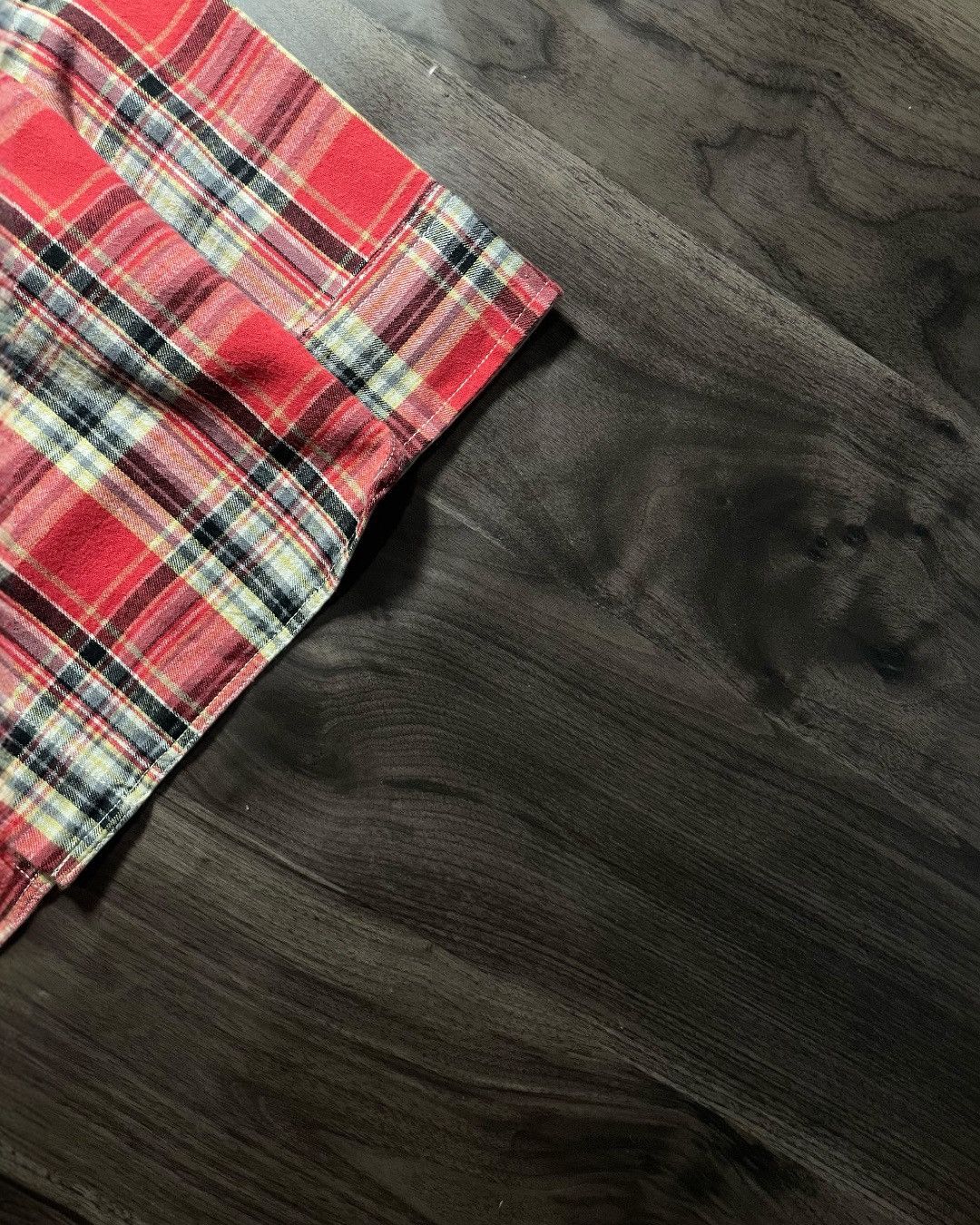 Japanese Brand Flannel Workshirt PETIT BONHEUR INATTENDU Size M Size US M / EU 48-50 / 2 - 9 Thumbnail