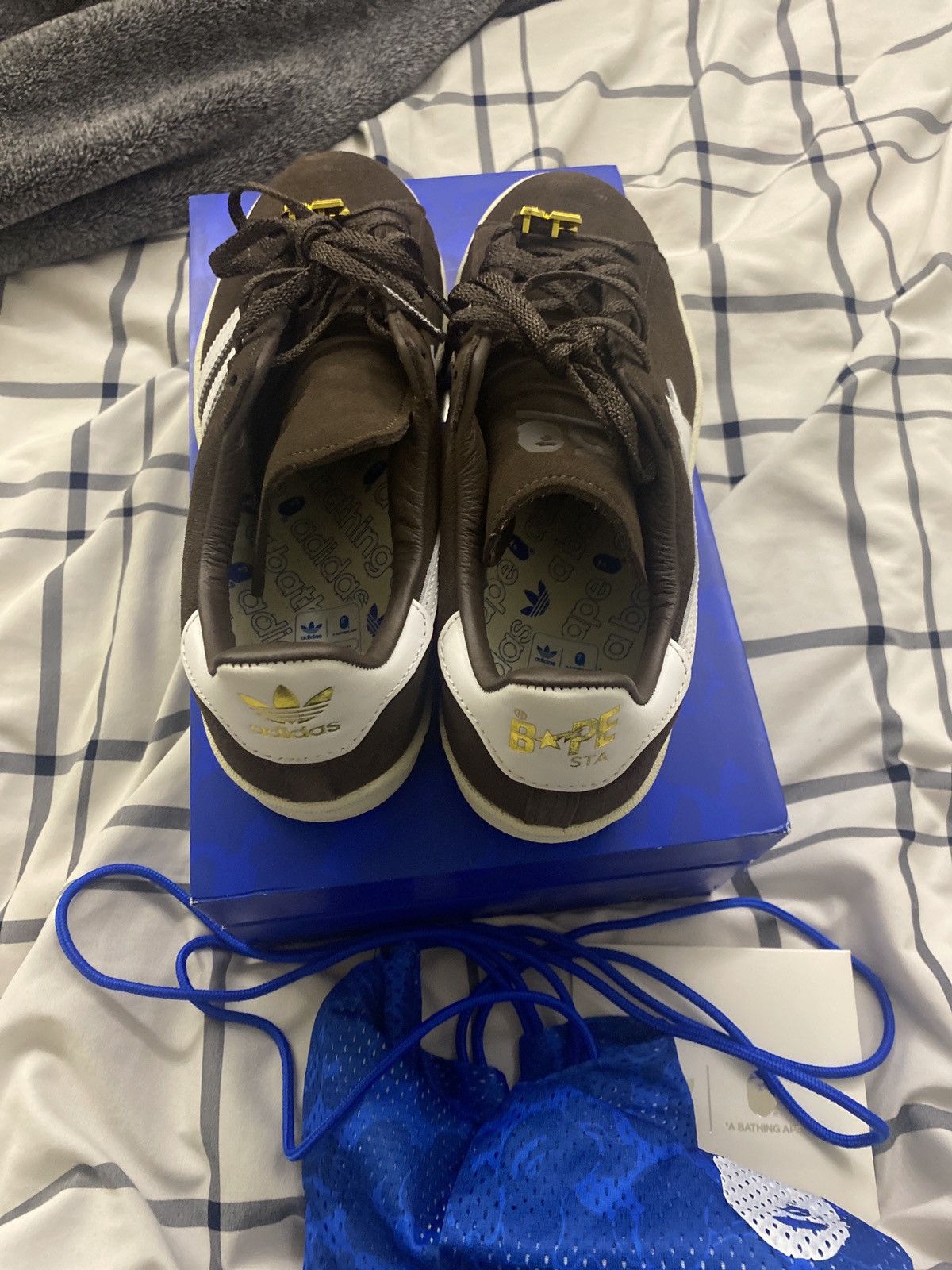 Adidas × Bape Bape x Adidas Campus 80s 30th Anniversary Size US 8 / EU 41 - 5 Thumbnail