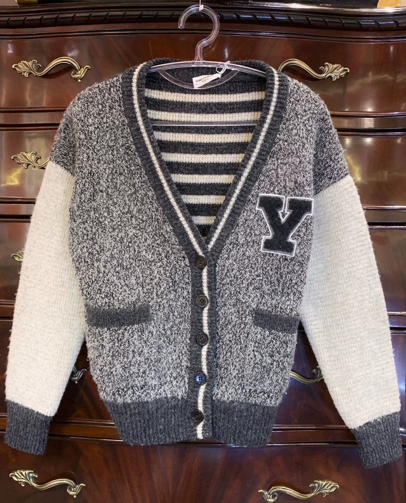 Saint Laurent Paris Saint Laurent Colorblock Sweater for Women-2505 Size US S / EU 44-46 / 1 - 1 Thumbnail