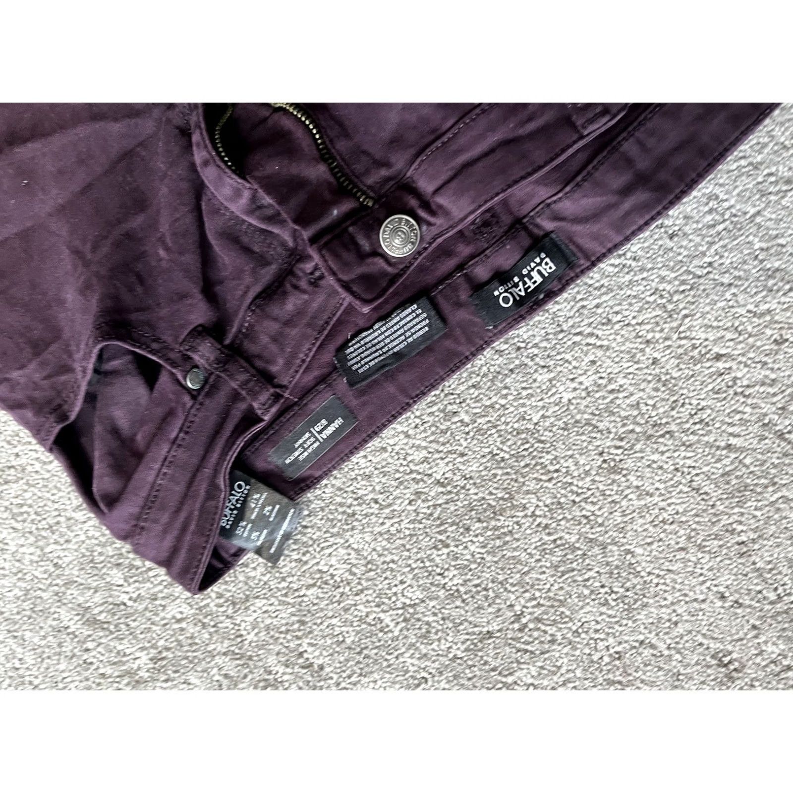 Buffalo David Bitton BUFFALO David Bitton Jeans Women’s Hanna High Rise Skinny 8/29 Purple Plum Size 30" / US 8 / IT 44 - 5 Thumbnail