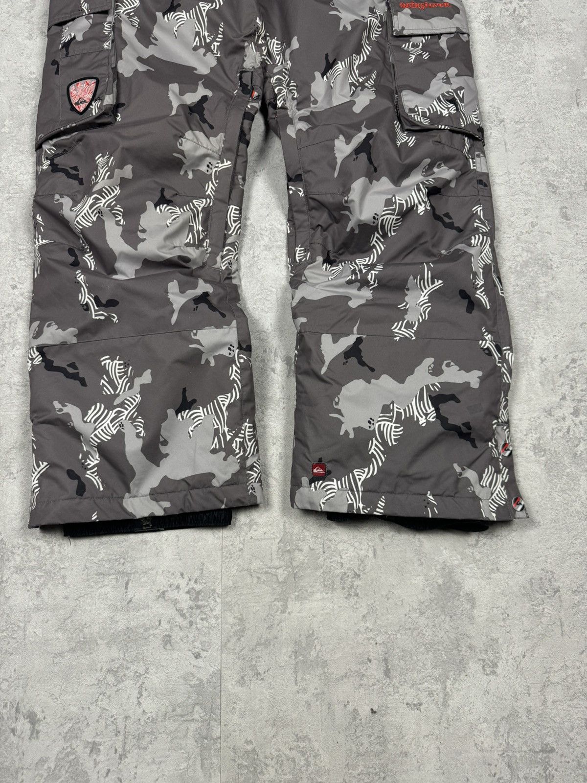 Quicksilver Quiksilver Utility Sherpa Printed Camo Ski Pants Size XL Size US 36 / EU 52 - 4 Thumbnail