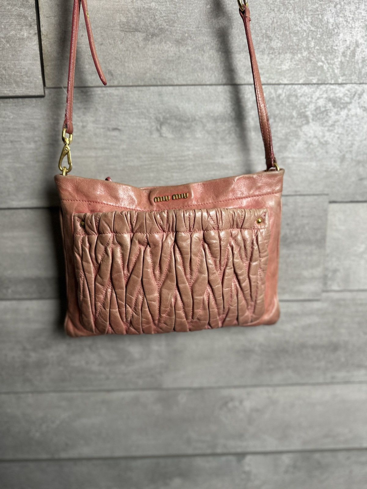 Miu Miu Miu Miu Leather Bag Size ONE SIZE - 2 Thumbnail