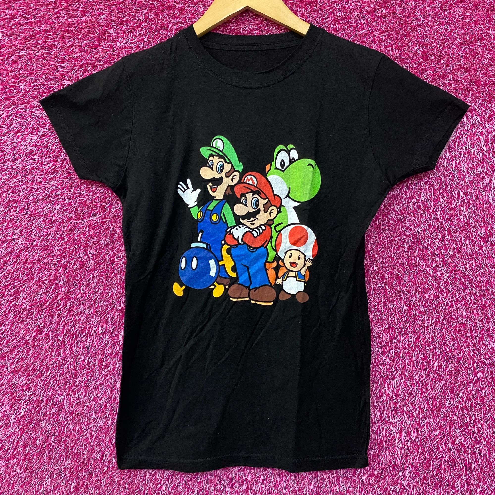 Nintendo Nintendo Super Mario Theme Graphic Design T-Shirt Small Size US S / EU 44-46 / 1 - 1 Thumbnail