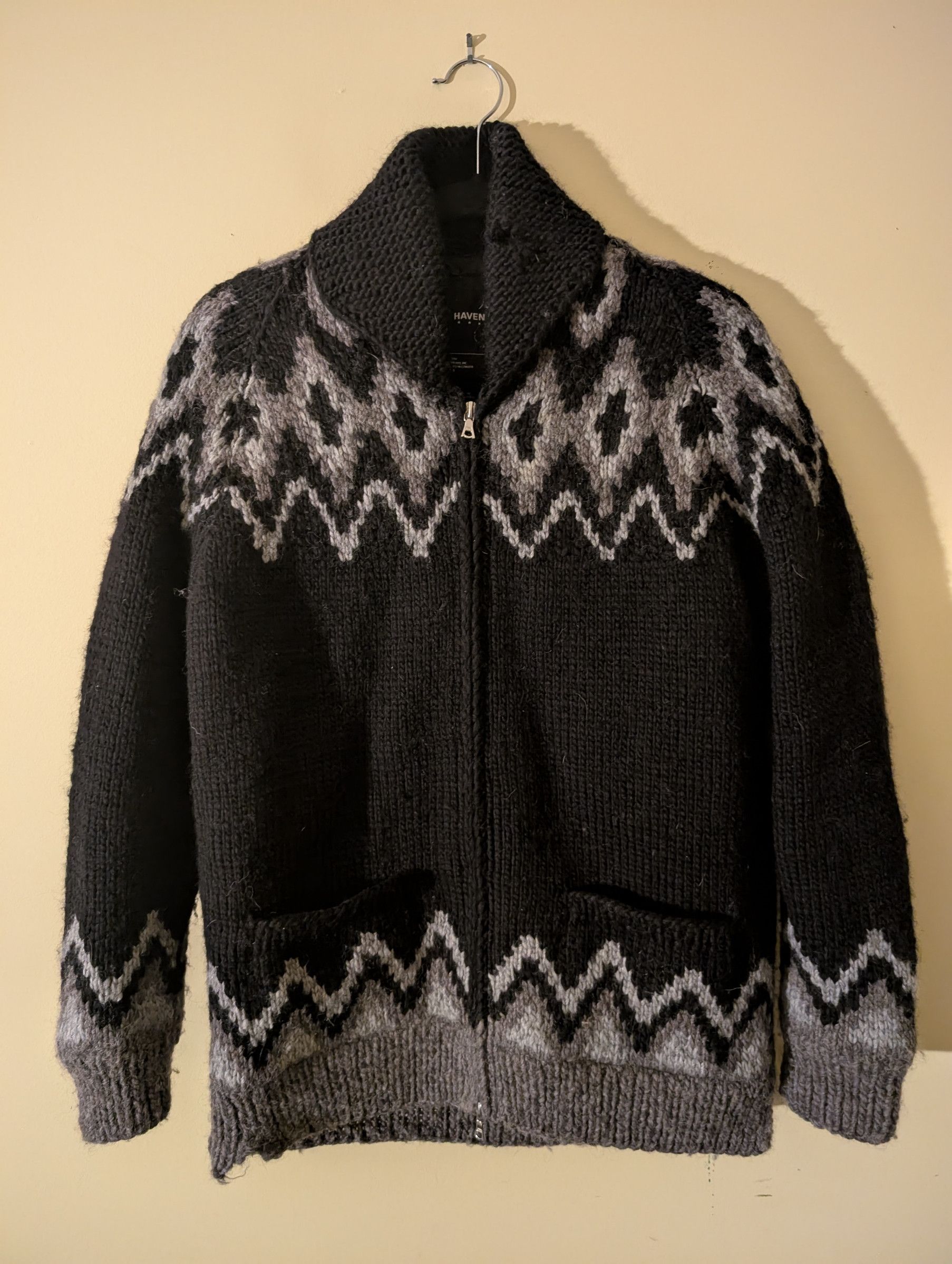 Haven HAVEN Cowichan Shawl Wool Zip Jacket USED Size US S / EU 44-46 / 1 - 1 Thumbnail