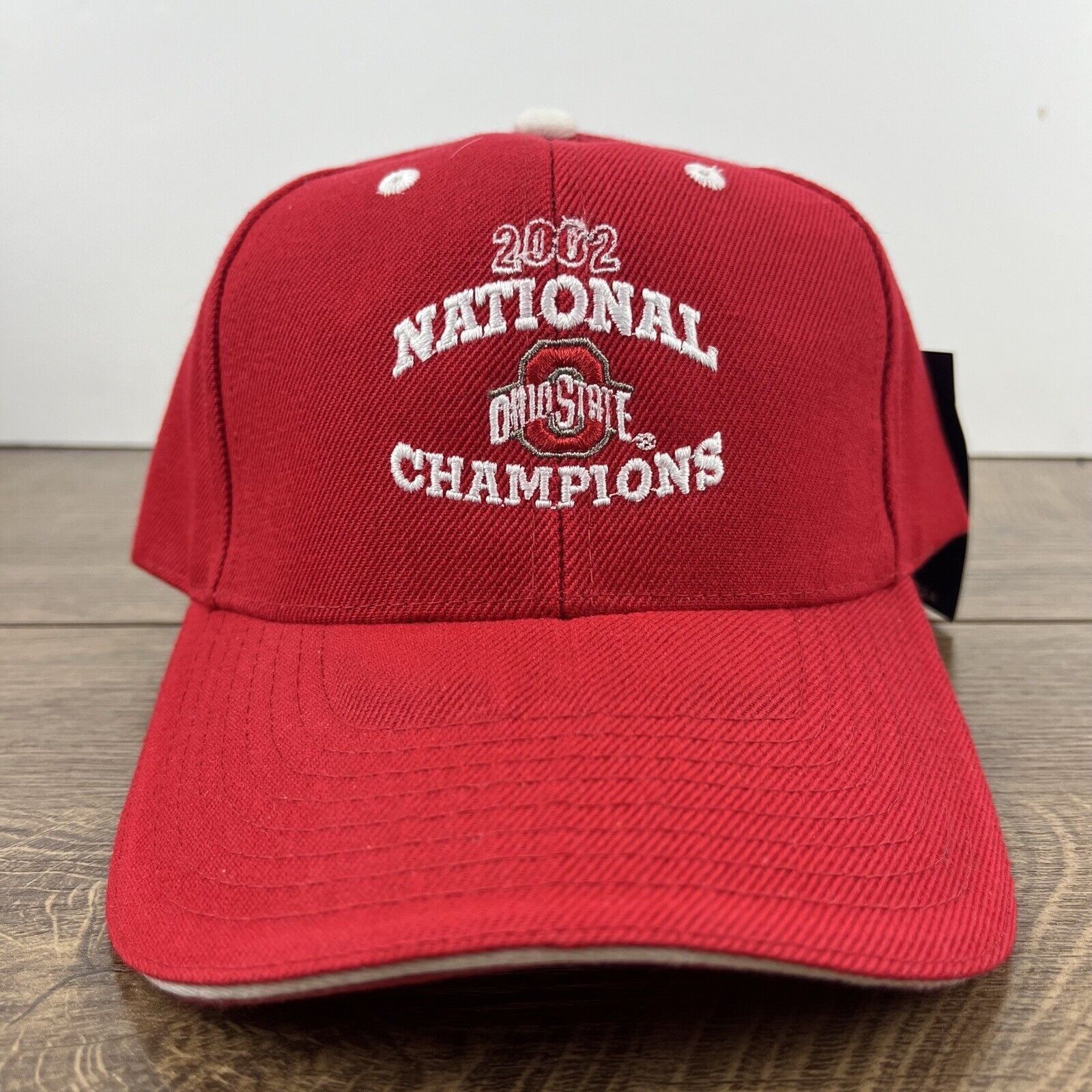 Other Ohio State Buckeyes Hat 2002 Natioinal Champions Hat Red Adj Size ONE SIZE - 3 Thumbnail
