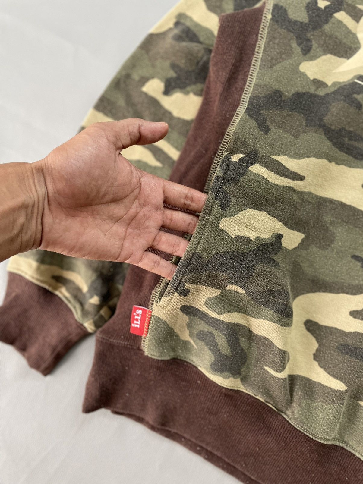 Hysteric Glamour Japanese Camo Fur Hoodie Straight edge Rules Size US M / EU 48-50 / 2 - 5 Thumbnail