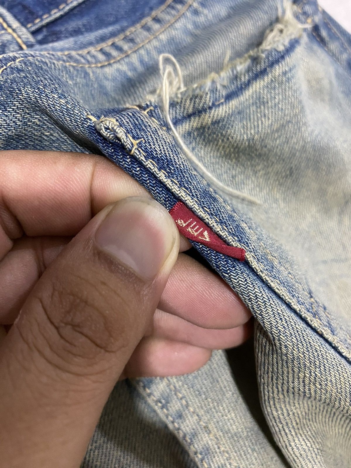 Levi's LEVIS BIG E LOT 37501 RIVETS SELVAGED Size US 28 / EU 44 - 15 Thumbnail