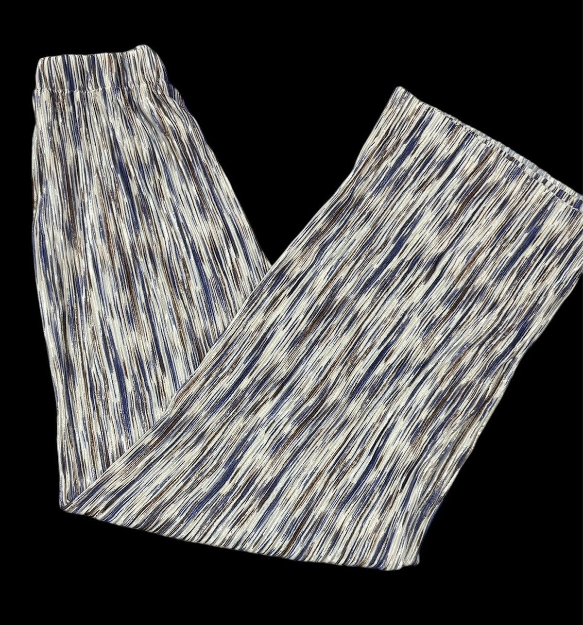 Designer × Japanese Brand Japanese Designer Brand Sakishima Pleats Pants Nice Design Size 29" - 1 Thumbnail