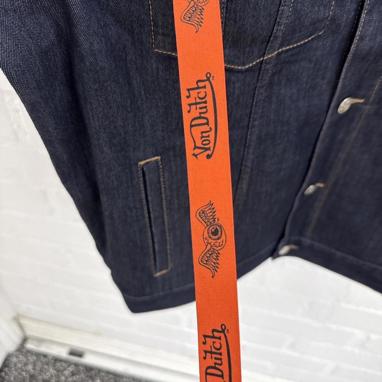 Von Dutch Von Dutch Made in Italy Indigo Denim Jacket (Xxl) Size US XXL / EU 58 / 5 - 4 Thumbnail