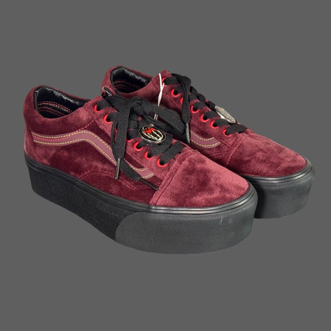 Disney x Vans Old Skool Stackform 'Poison Apple' Mens 6.5
