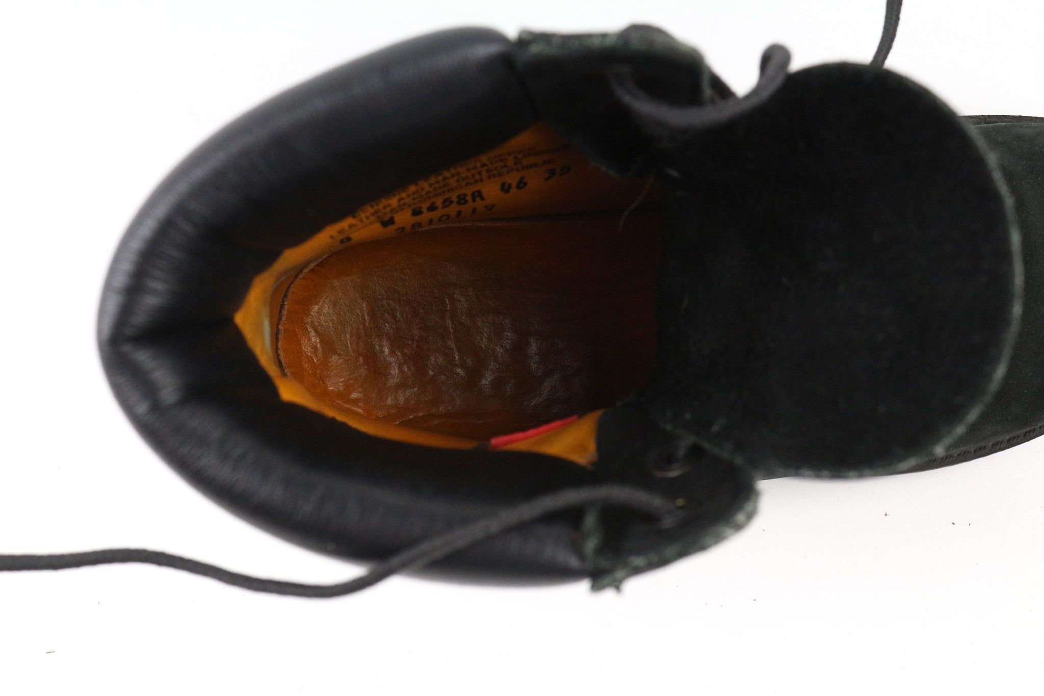 Timberland 8658A ~UK6 Black Leather Primaloft Lace Shoes 79619 Size US 8.5 / IT 38.5 - 10 Thumbnail