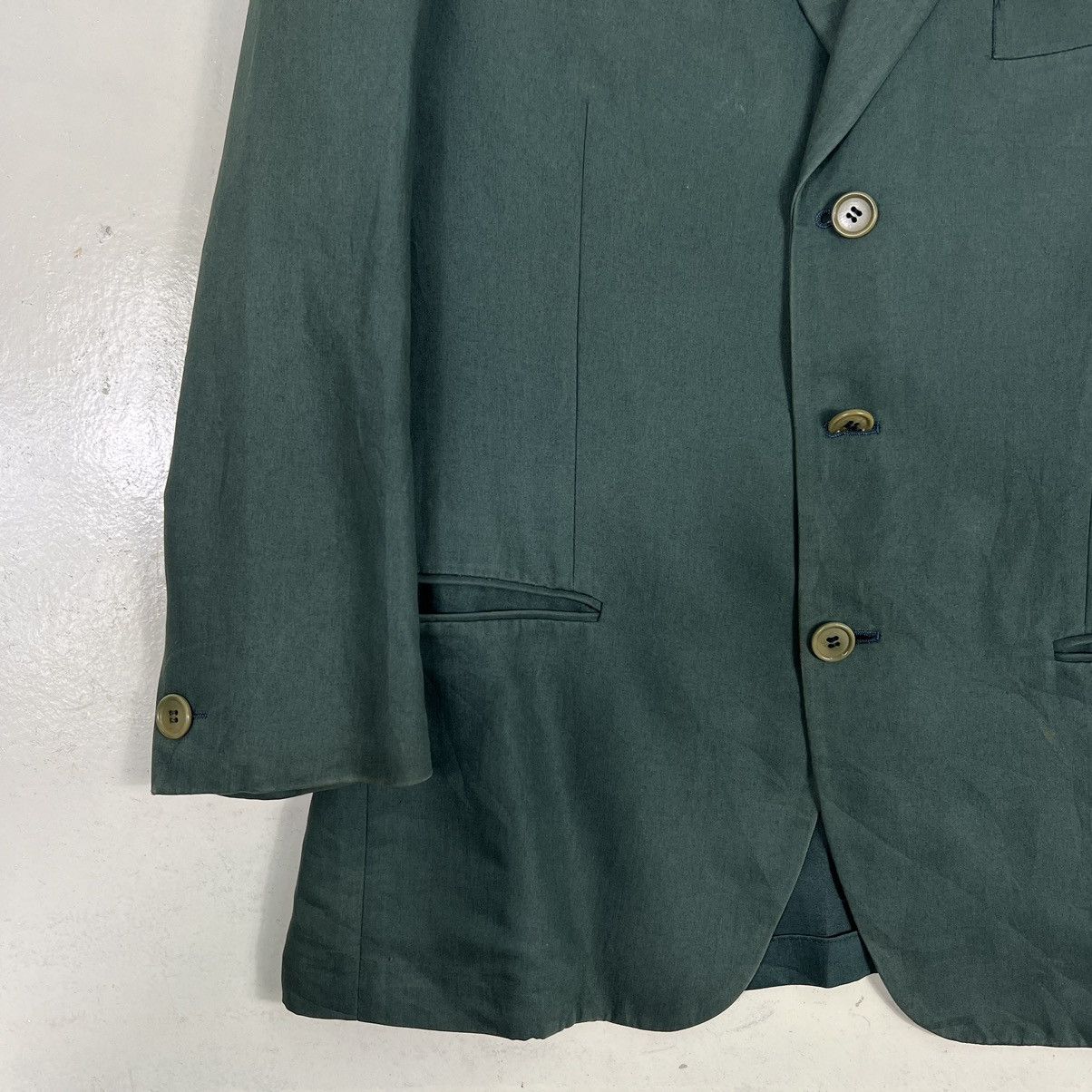 Romeo Gigli 🔥 ROMEO GIGLI MOLESKIN BLAZER JACKET Size US M / EU 48-50 / 2 - 4 Thumbnail
